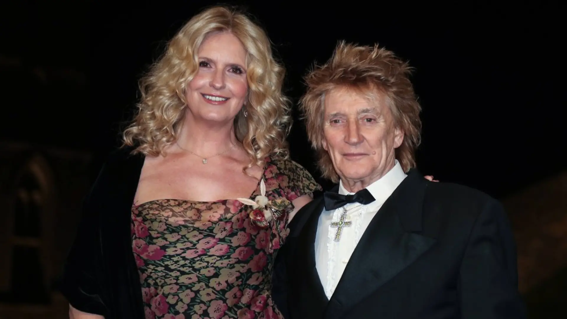 Penny Lancaster und Rod Stewart auf einer Aufnahme vom Beginn dieses Jahres.