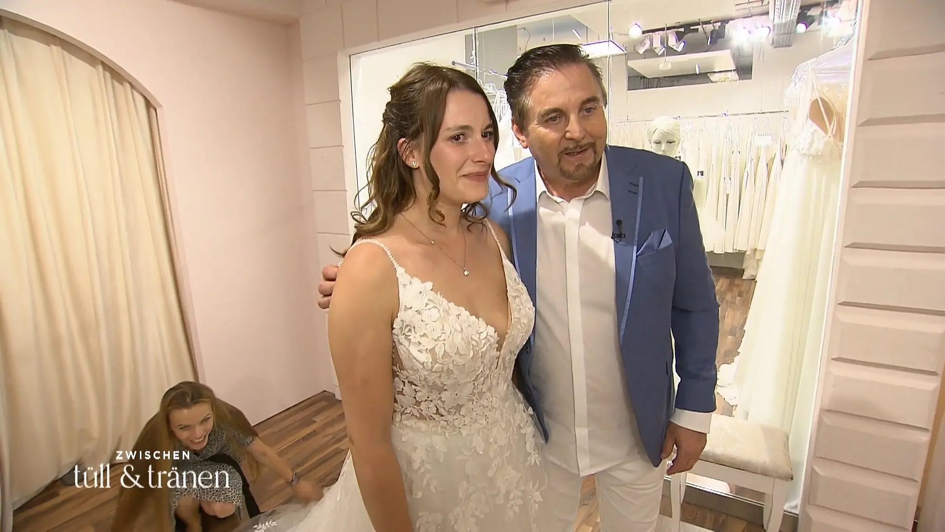 Schon beim ersten Kleid schlagen die Gefühle zu Emotionen pur