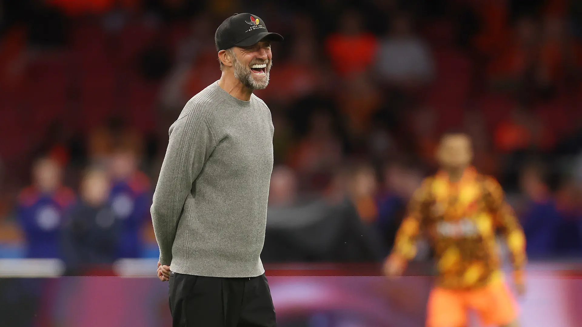 Jürgen Klopp euphorisch beim Debütspiel gegen die Niederlande.