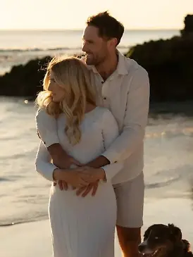Mark Hutchings und Freundin Hannah waren seit 2023 ein Paar.