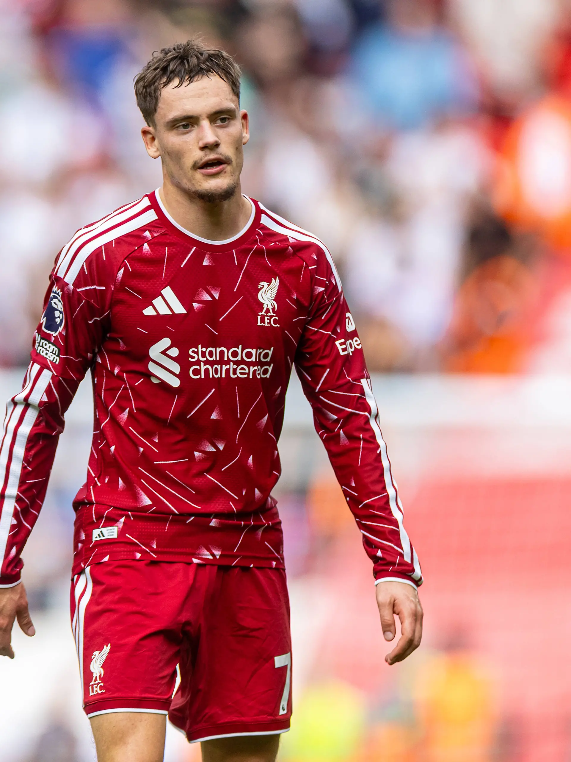 Football - FA Premier League - Liverpool FC v Fulham FC LIVERPOOL, ENGLAND - Saturday, September 12, 2026: Liverpool s Florian Wirtz during the FA Premier League match between Liverpool FC and Fulham FC at Anfield. The game ended in a goal-less draw. Photo by David Rawcliffe/Propaganda LIVERPOOL Anfield MERSEYSIDE ENGLAND PUBLICATIONxNOTxINxUK Copyright: xDavidxRawcliffex 2026-09-12-097-Liverpool_Fulham