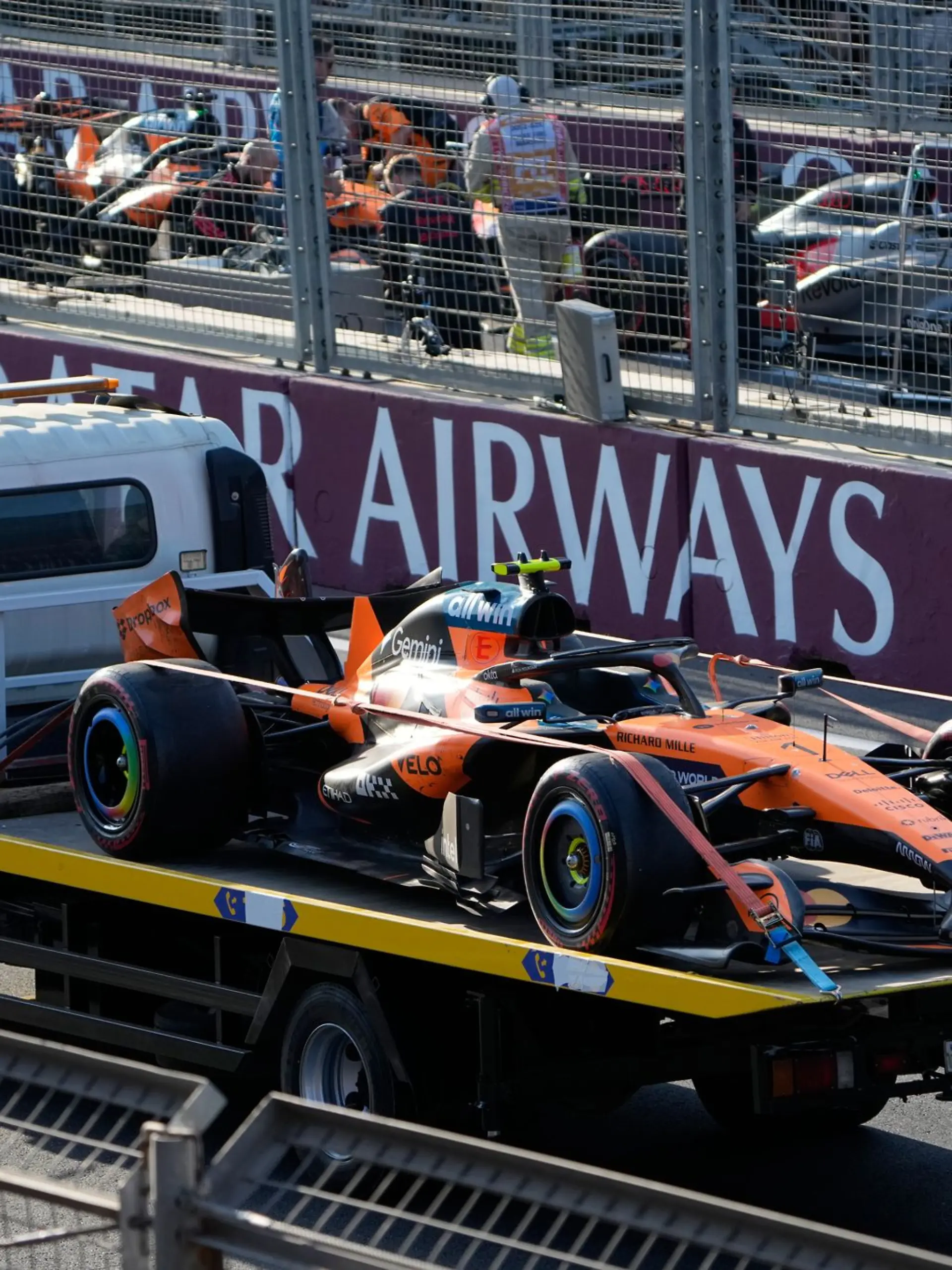 Bild zu: "Nach Crash: Norris fordert Rennsperre von Colapinto"