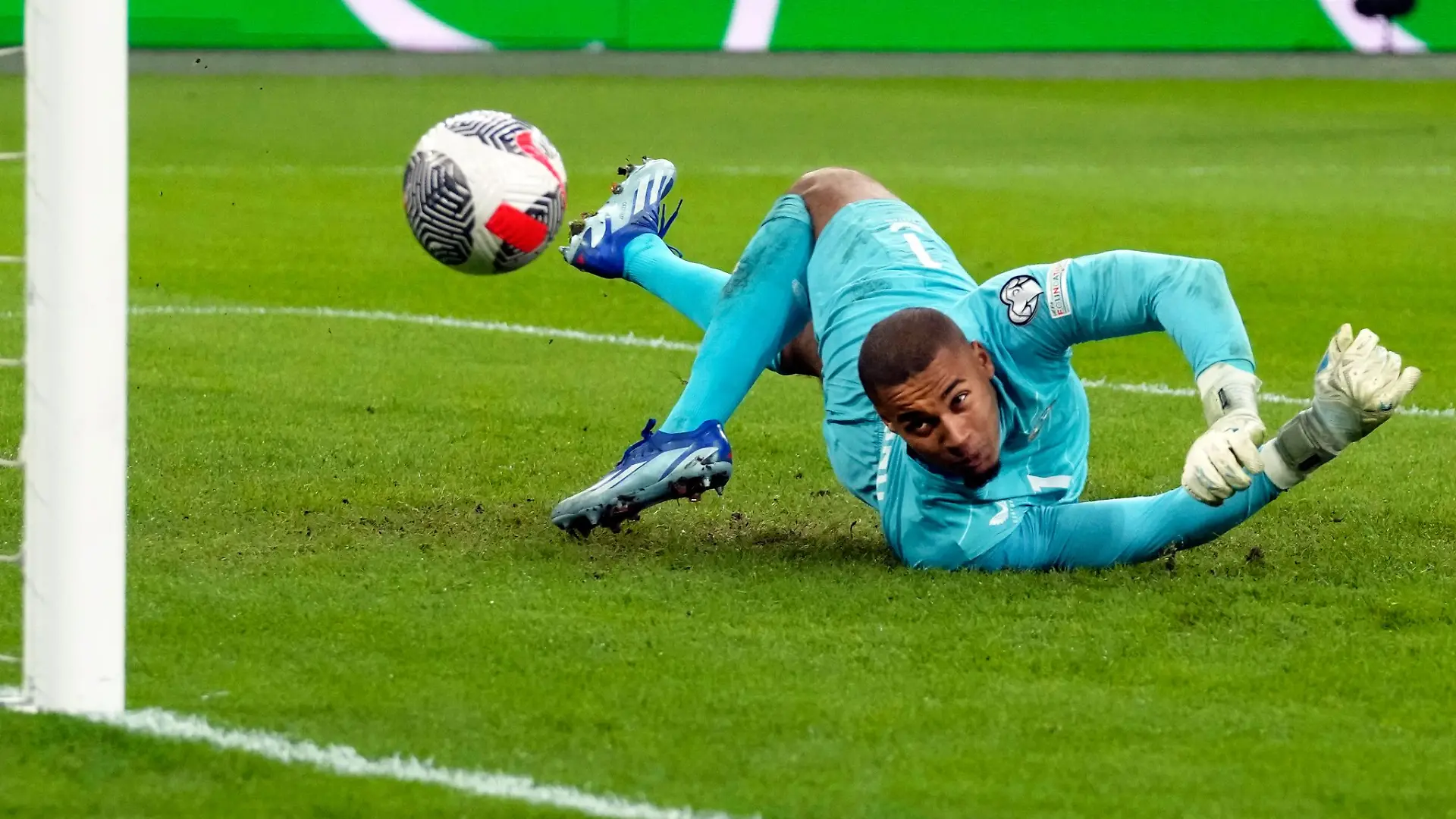 Irlands Torwart Gavin Bazunu boykottiert die Nations-League-Spiele gegen Israel. (Archivbild)