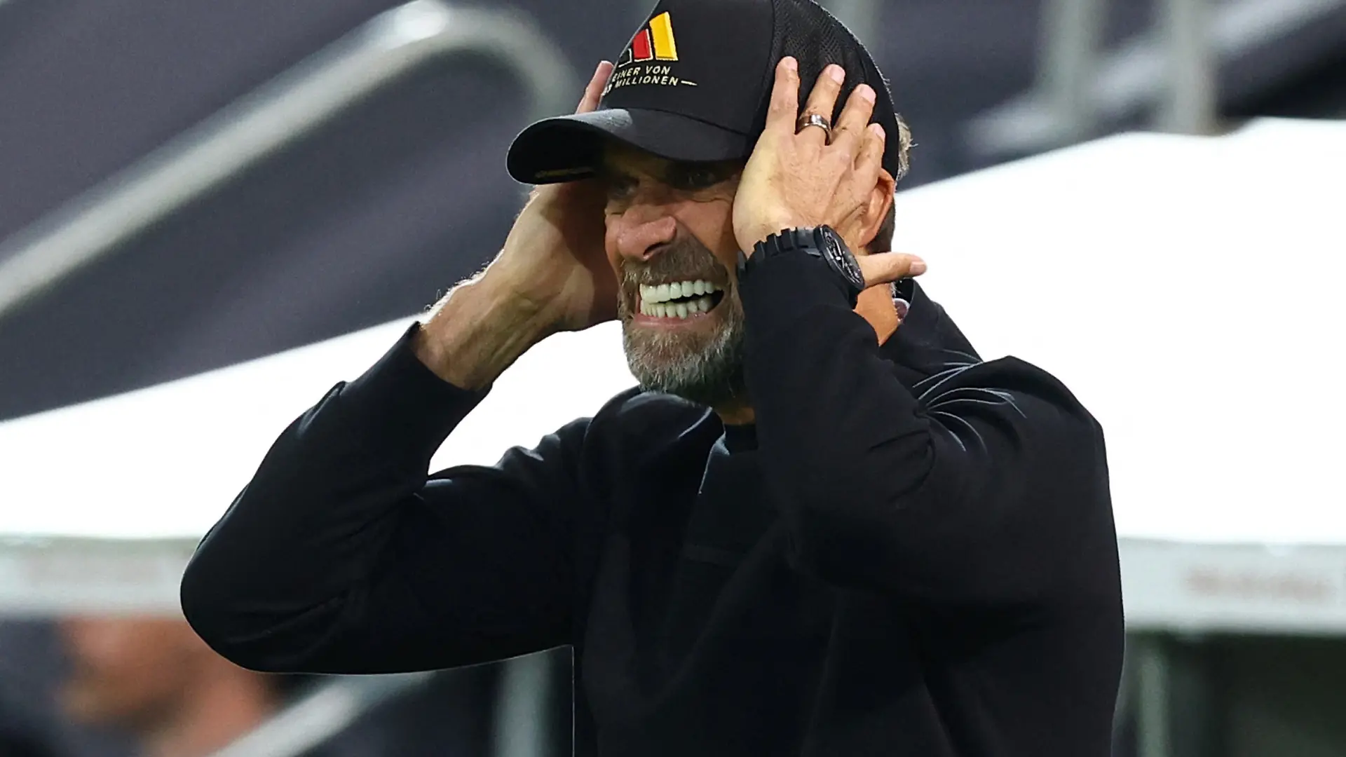 Soccer Football - Nations League - Group A2 - Germany v Greece - WWK Arena, Augsburg, Germany - September 27, 2026 Germany coach Jurgen Klopp reacts REUTERS/Kai Pfaffenbach
