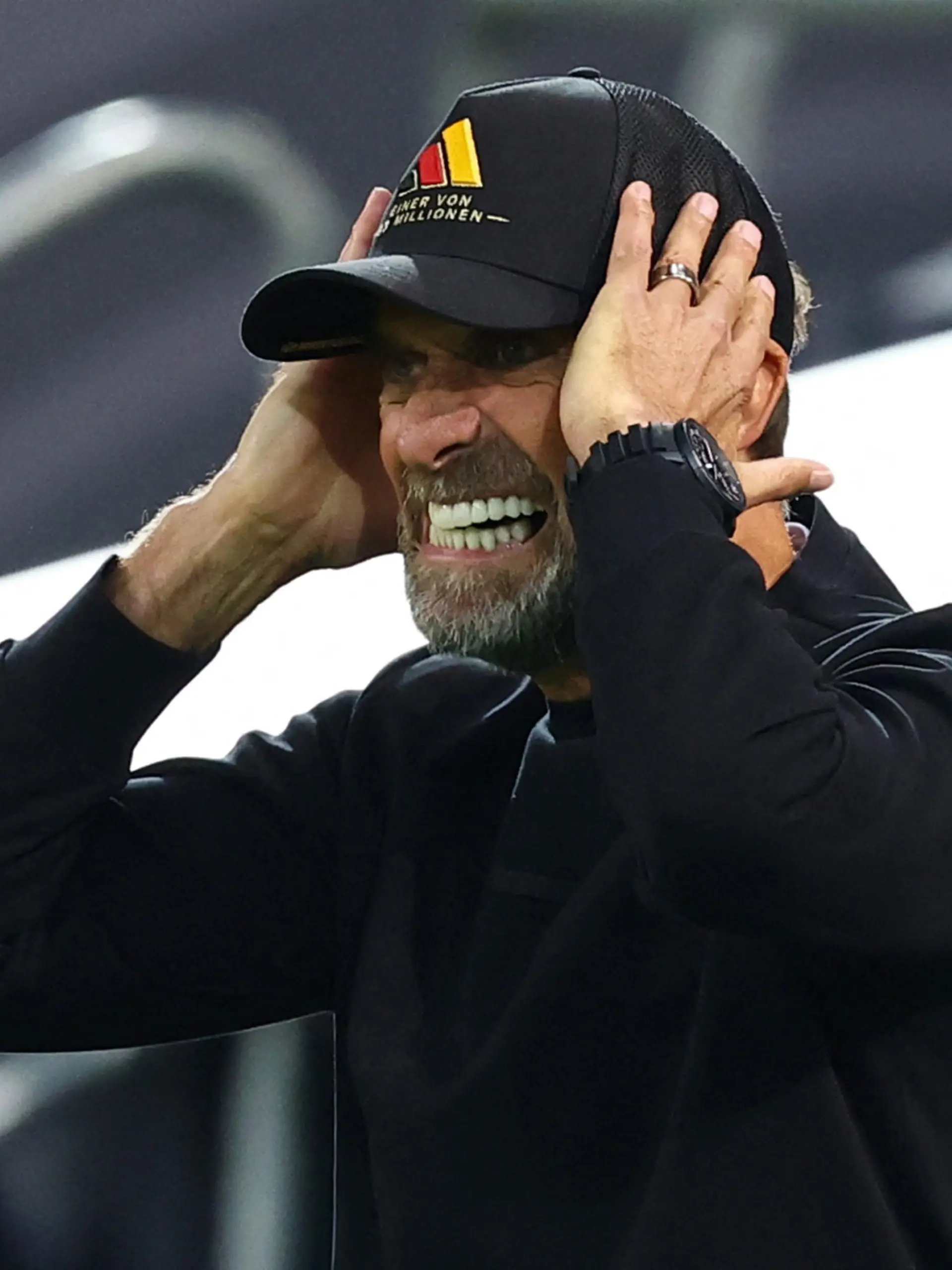 Soccer Football - Nations League - Group A2 - Germany v Greece - WWK Arena, Augsburg, Germany - September 27, 2026 Germany coach Jurgen Klopp reacts REUTERS/Kai Pfaffenbach