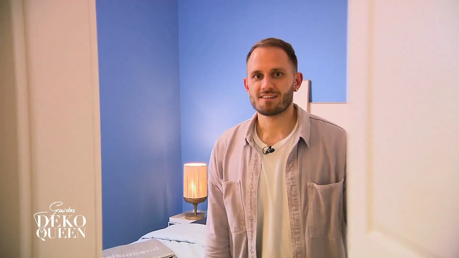 Manuels Schlafzimmer erstrahlt in neuem Look Sanftes Himmelblau
