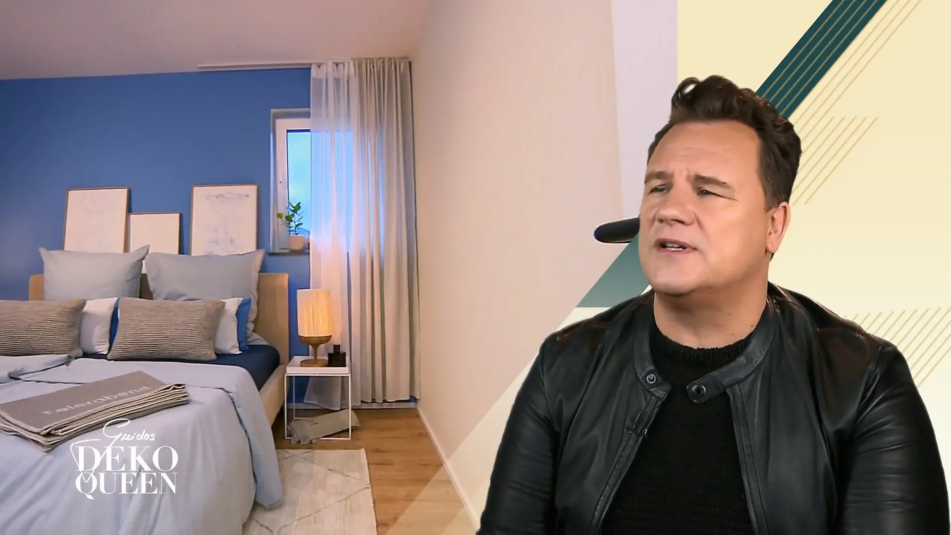 Guido ist von Manuels neuem Schlafzimmer begeistert