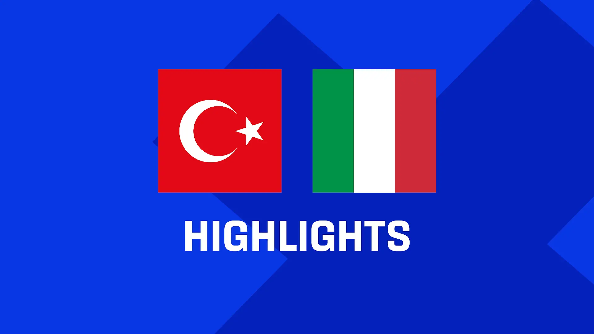 Highlights: Türkei - Italien