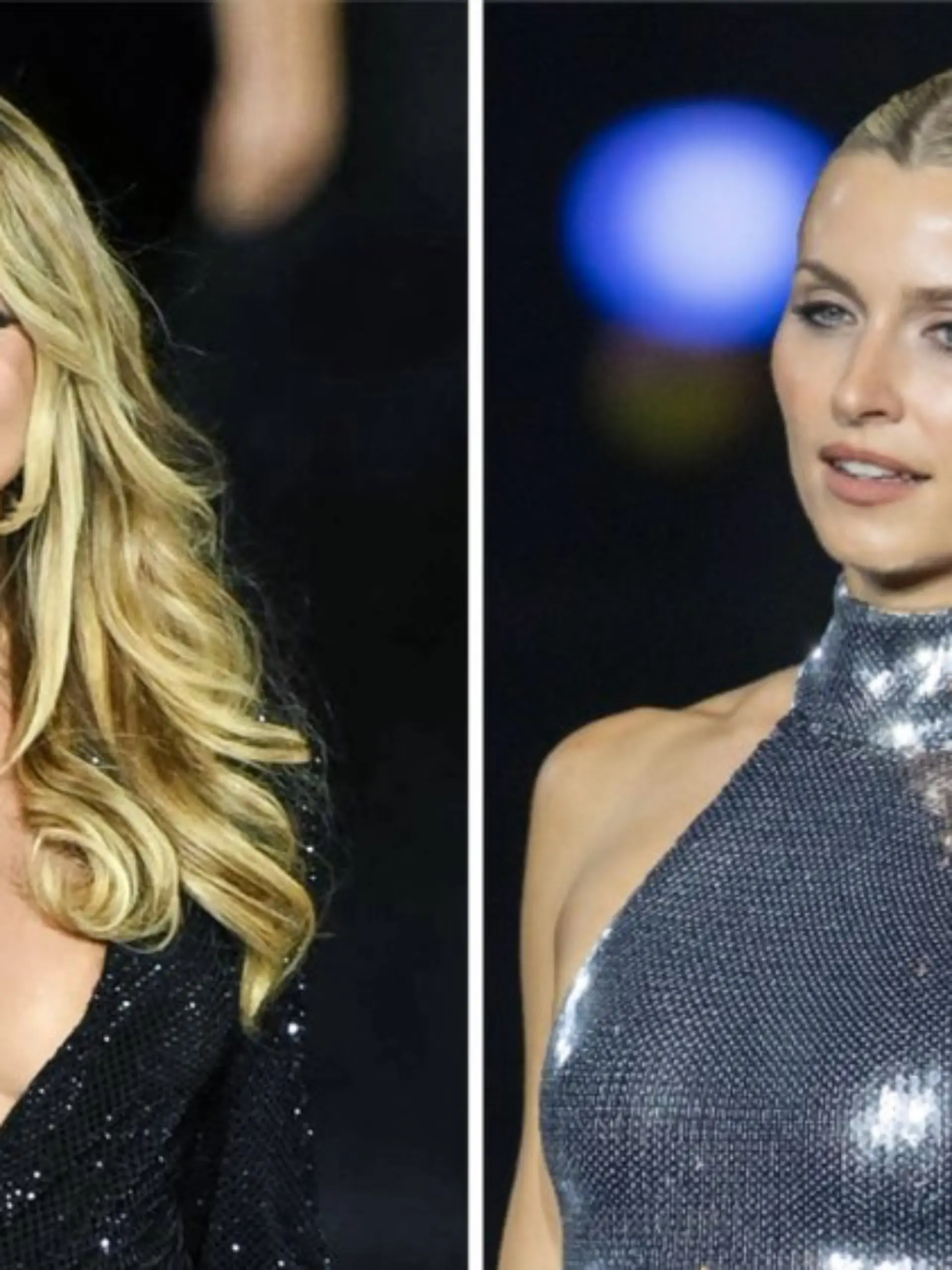Heidi Klum (l.) und Lena Gercke zählten zu den vielen Stars in Paris.