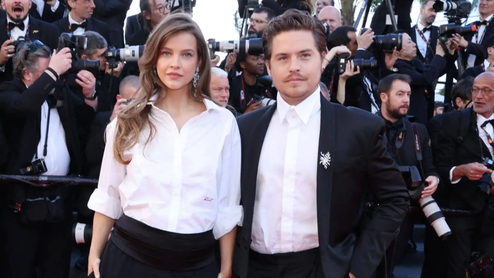 Für Barbara Palvin und Dylan Sprouse, hier im Mai in Cannes, beginnt jetzt ein neuer Lebensabschnitt.