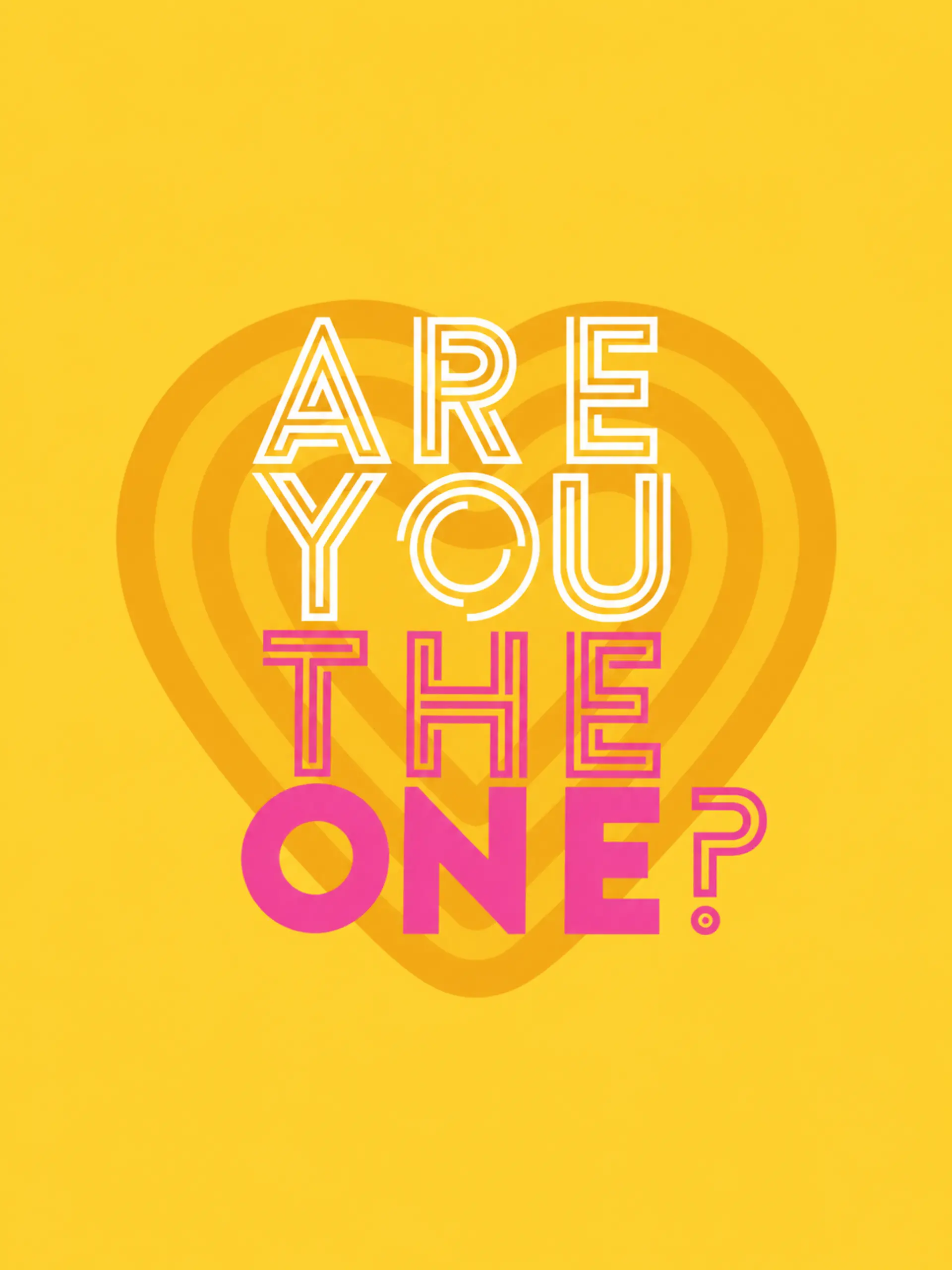 Bild zu: "Are You The One?"
