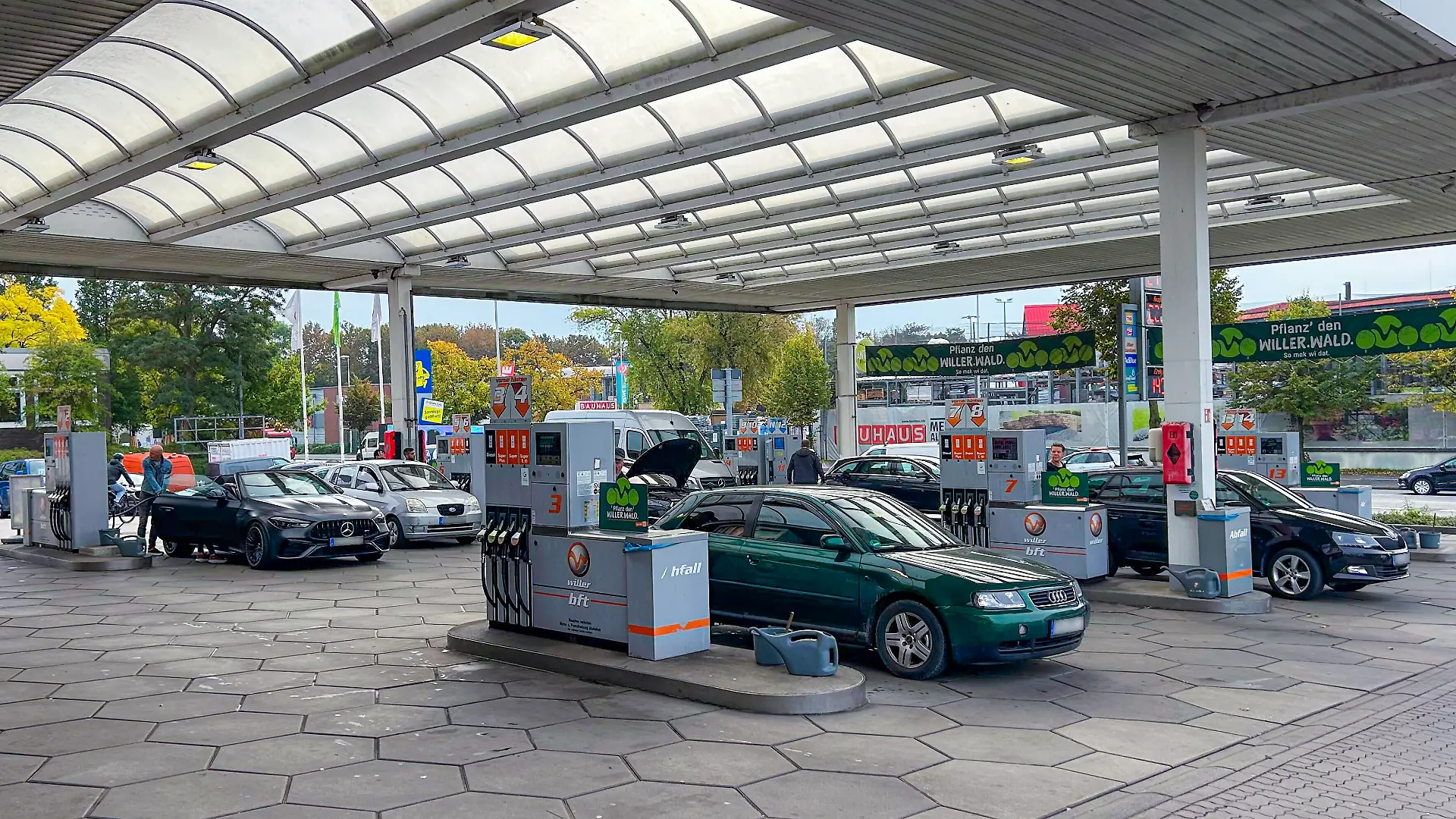 Tankstelle „BfT Willer” in Kiel