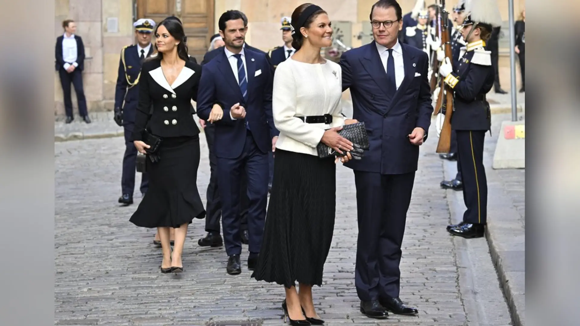 Prinzessin Sofia (l.) bewies an der Seite von Prinz Carl Philip ihr Stilbewusstsein.