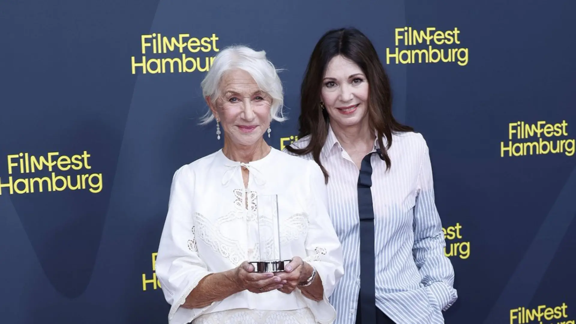 Ein Duo, von dem man mehr sehen möchte: Helen Mirren (l.) und Iris Berben.