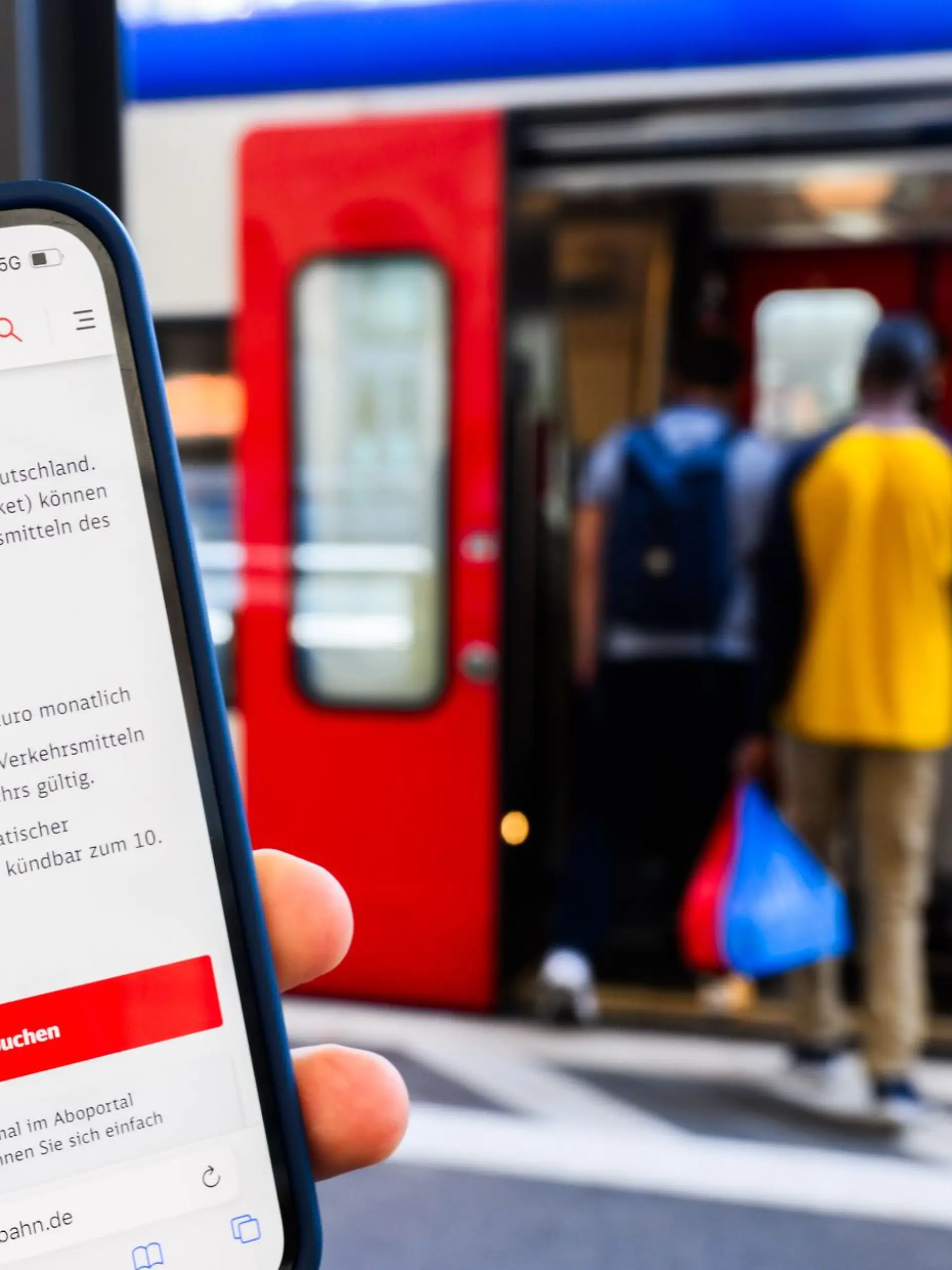 Bild zu: "Deutschlandticket wird wieder teurer"