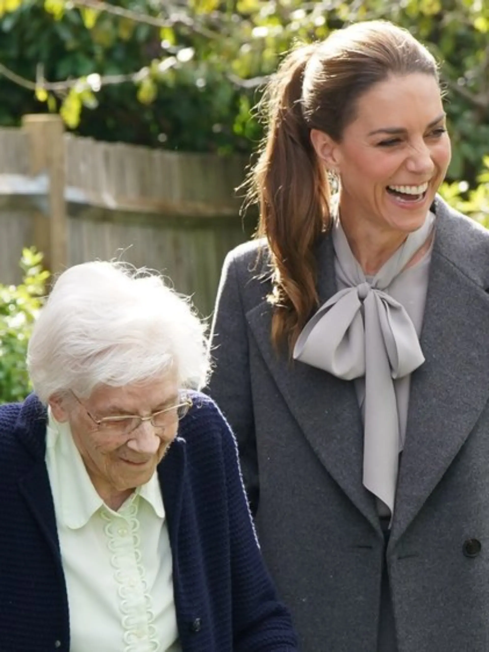 Prinzessin Kate holte am Mittwoch höchstpersönlich eine Seniorin ab.