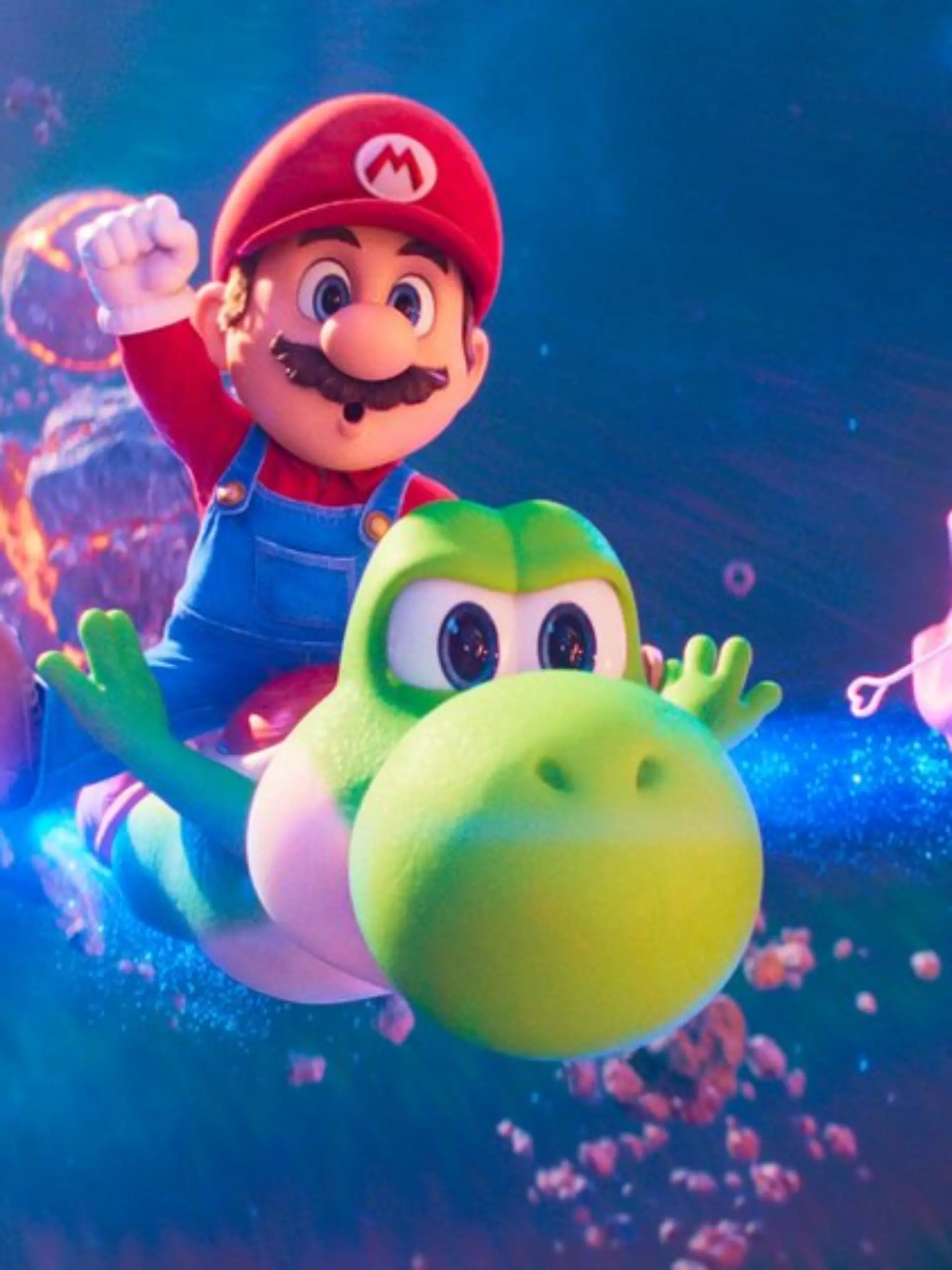 In "Der Super Mario Galaxy Film" spielt nun auch der grüne Dino Yoshi eine Rolle.