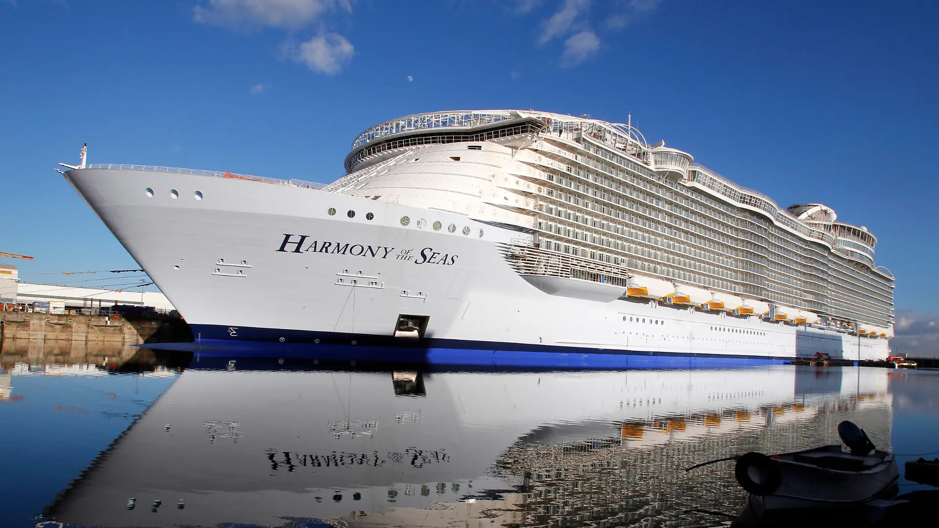 Das Kreuzfahrtschiff „Harmony of the Seas”