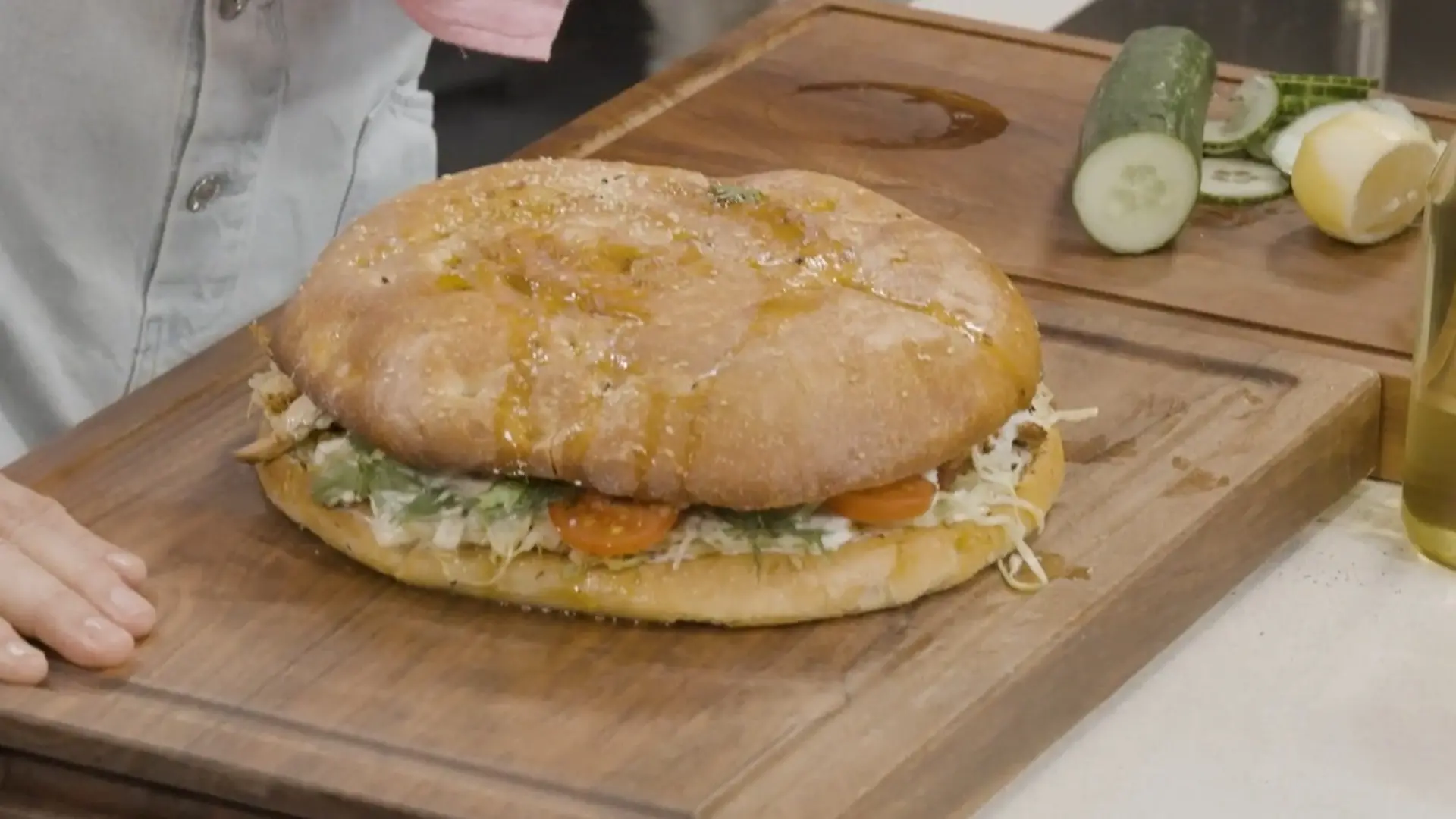 Hähnchendöner von Johann Lafer XXL-Format, XXL-Geschmack