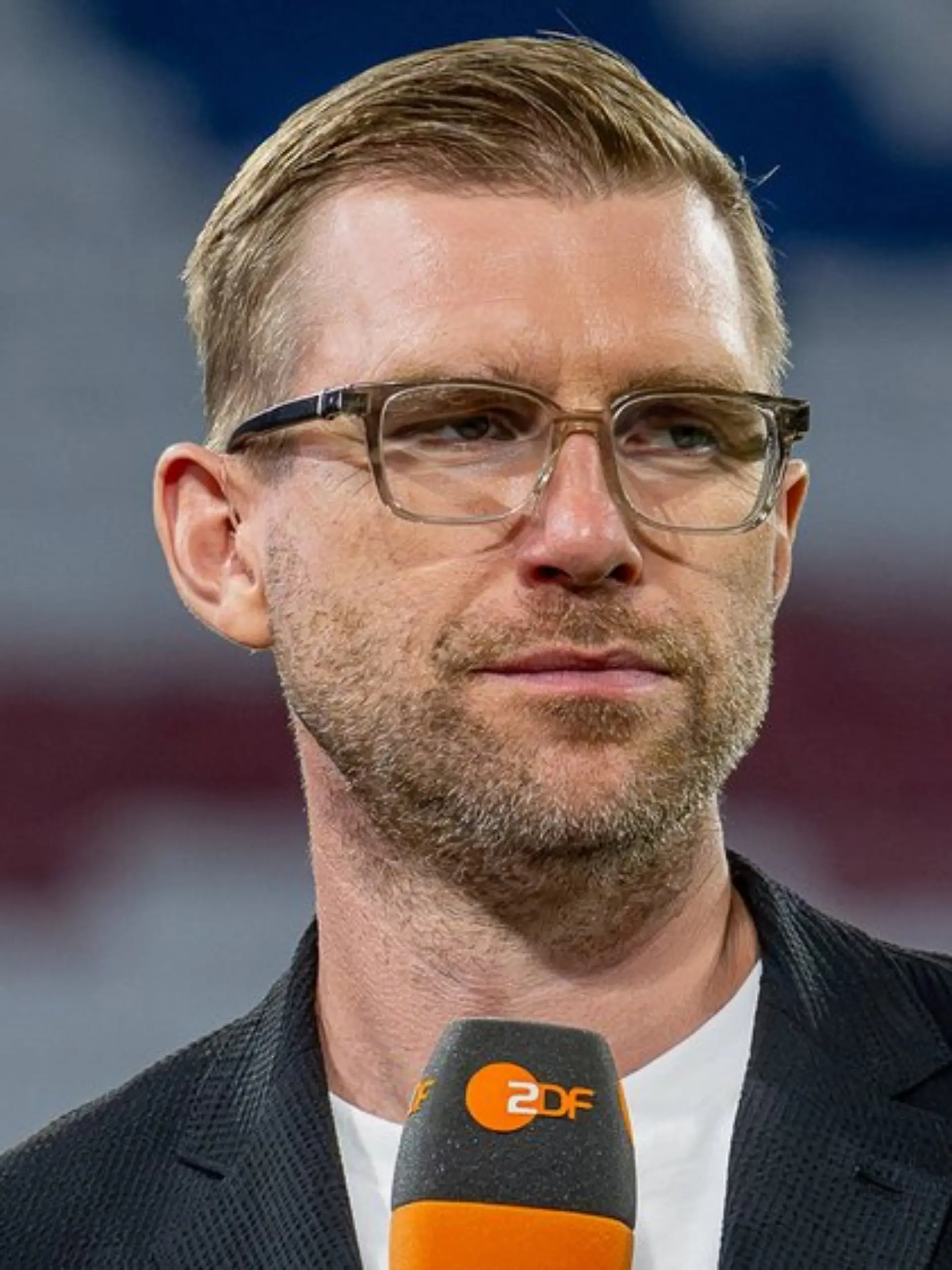 Per Mertesacker bei seinem letzten Auftritt als ZDF-Experte.