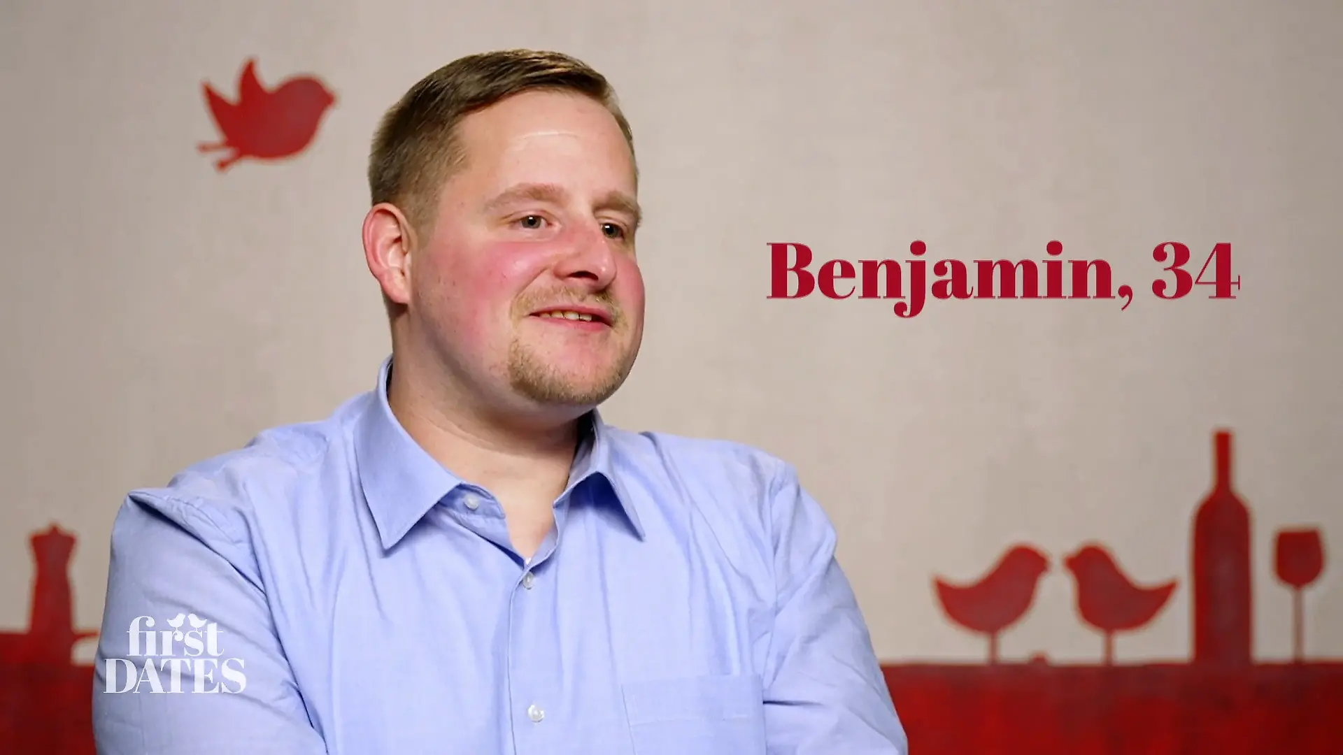 Benjamin hat das erste Date seines Lebens Mit 34 Jahren