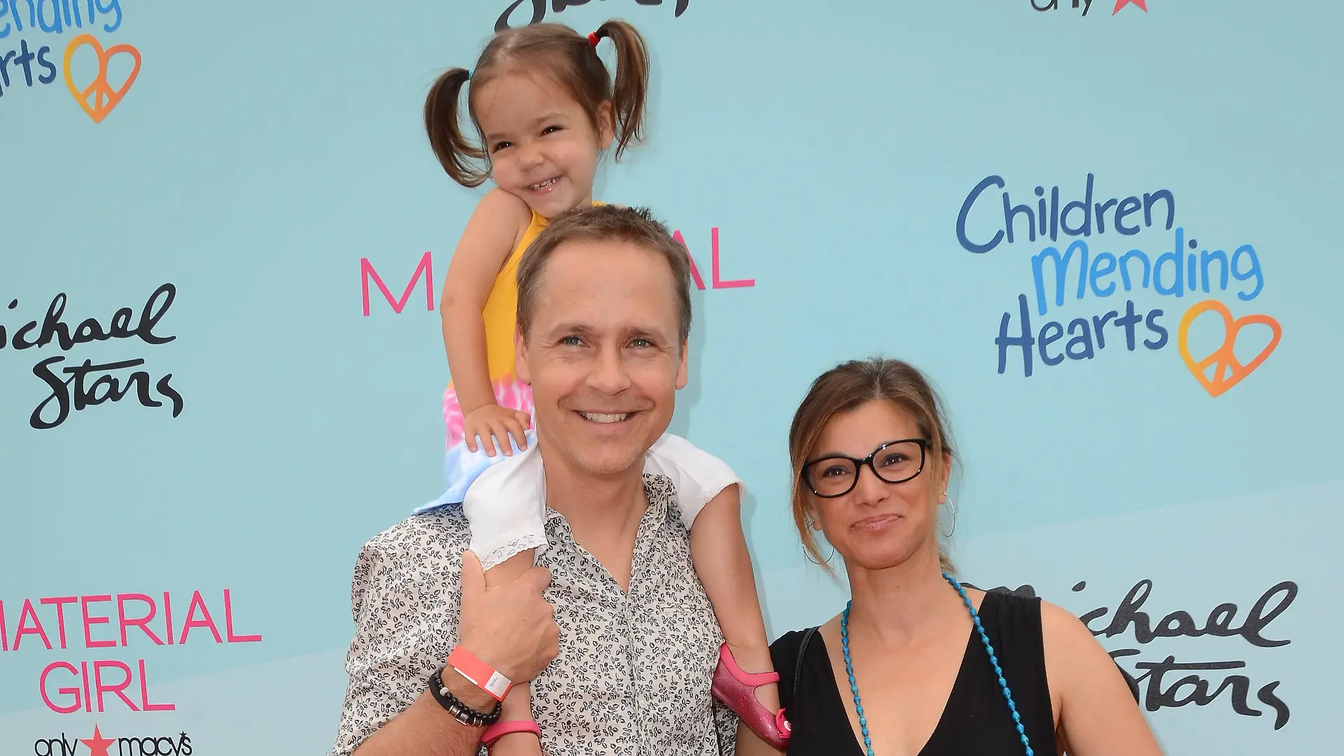 Children Mending Hearts 7th Annual Fundraiser: Empathy Rocks 14 June 2015 - Malibu, California - Chad Lowe, Kim Lowe, Fiona Lowe top, Mabel Lowe. Arrivals for Children Mending Hearts 7th Annual Fundraiser: Empathy Rocks held at a Private Estate in Malibu.