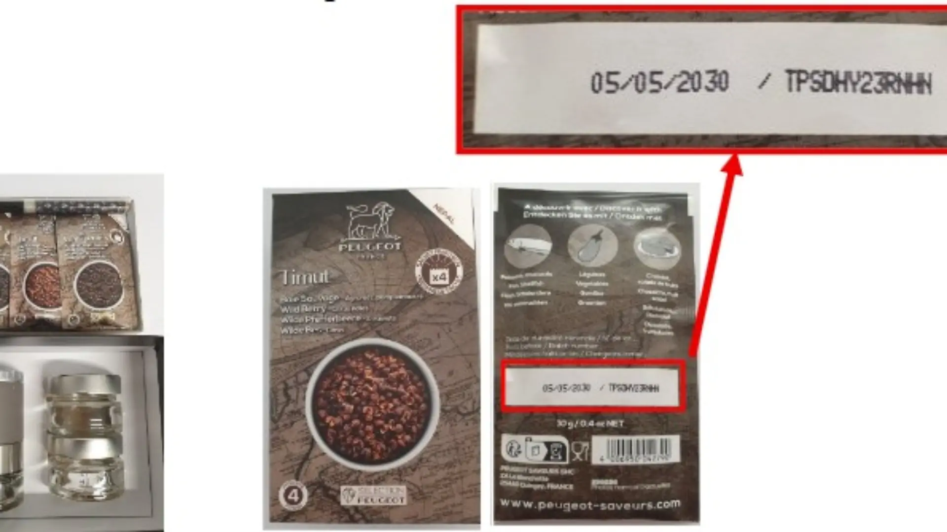 Die zurückgerufenen Produkte
