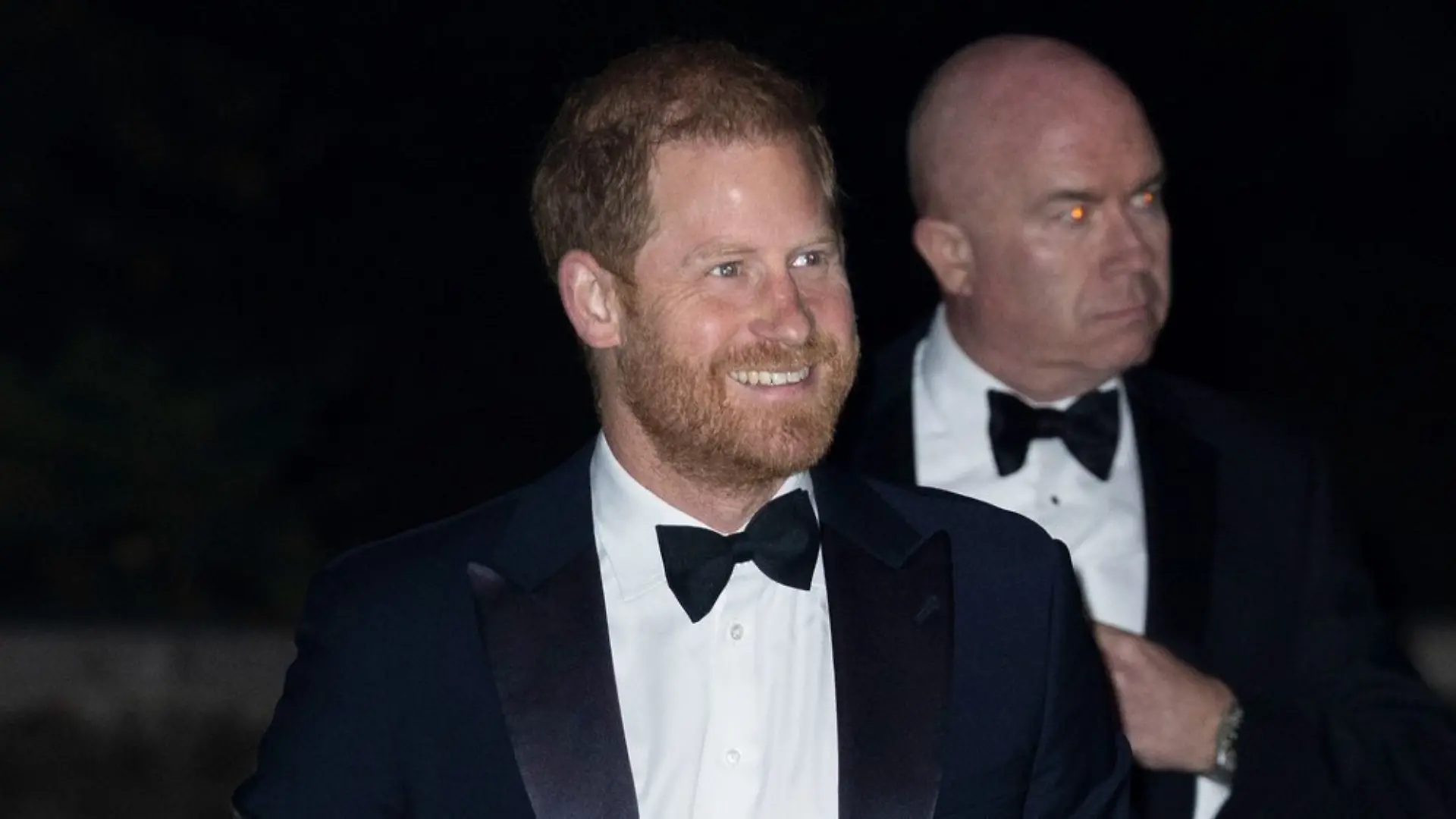 Prinz Harry bei seiner Ankunft zu einer Gala am Donnerstagabend in London.