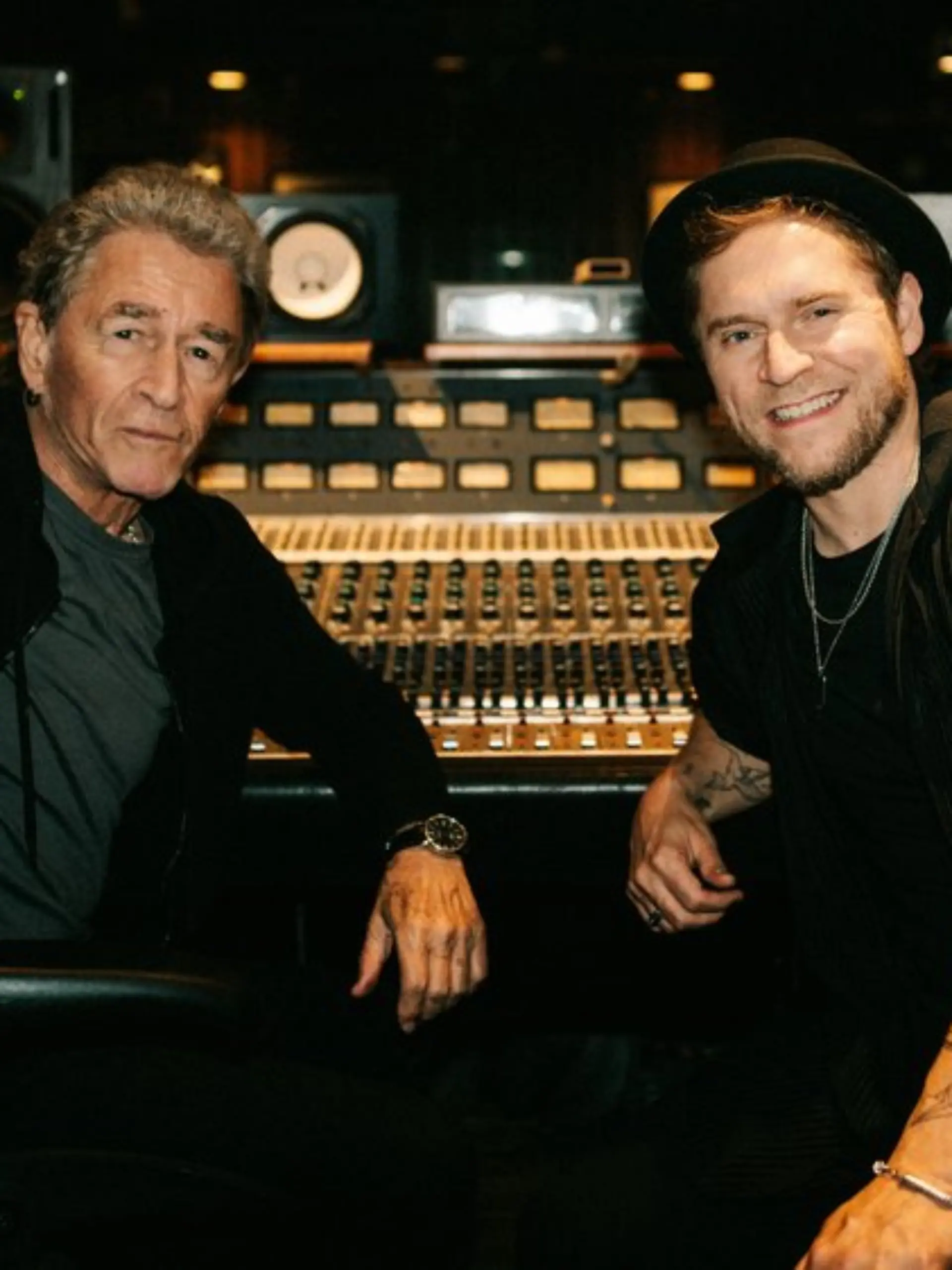Peter Maffay (l.) und Johannes Oerding haben ihr neues Album an fünf Tagen in Nashville aufgenommen.