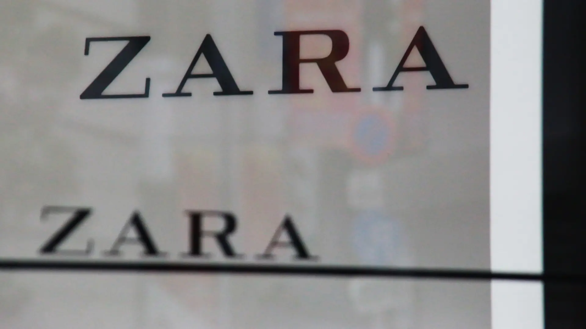 The trademark of ZARA is seen in Shinjuku Ward, Tokyo on April 21, 2024. ZARA is a Spanish fast fashion clothing chain, and sells clothing, accessories, shoes, beauty products and perfumes. ( The Yomiuri Shimbun via AP Images )