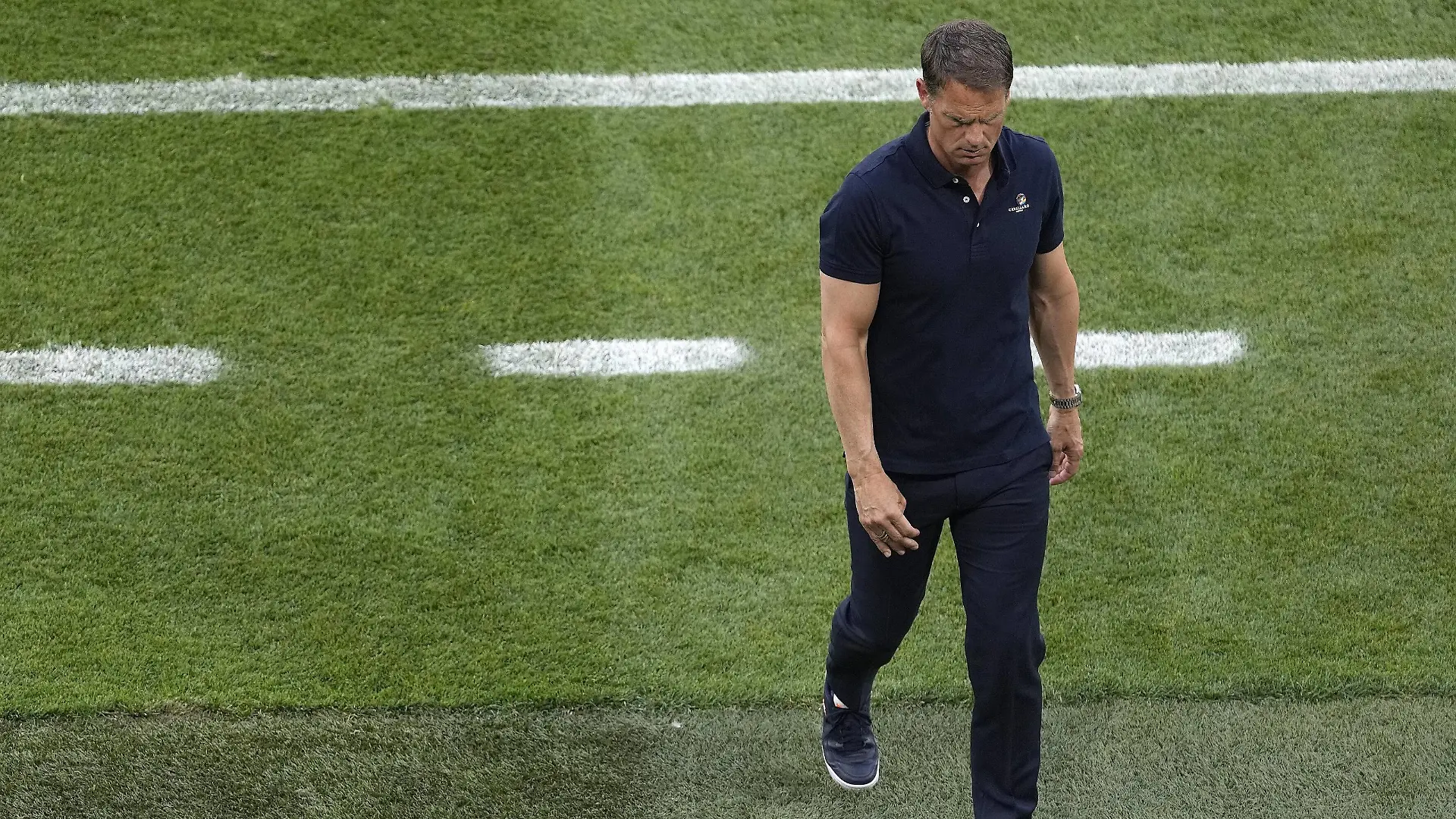 BUDAPEST, 27-06-2021 PuskasArena, Round of 16 of EURO2020 between Netherlands and Czech Republic. Netherlands trainer coach Frank de Boer Netherlands - Czech Republic PUBLICATIONxNOTxINxNED x12317743x Copyright:
