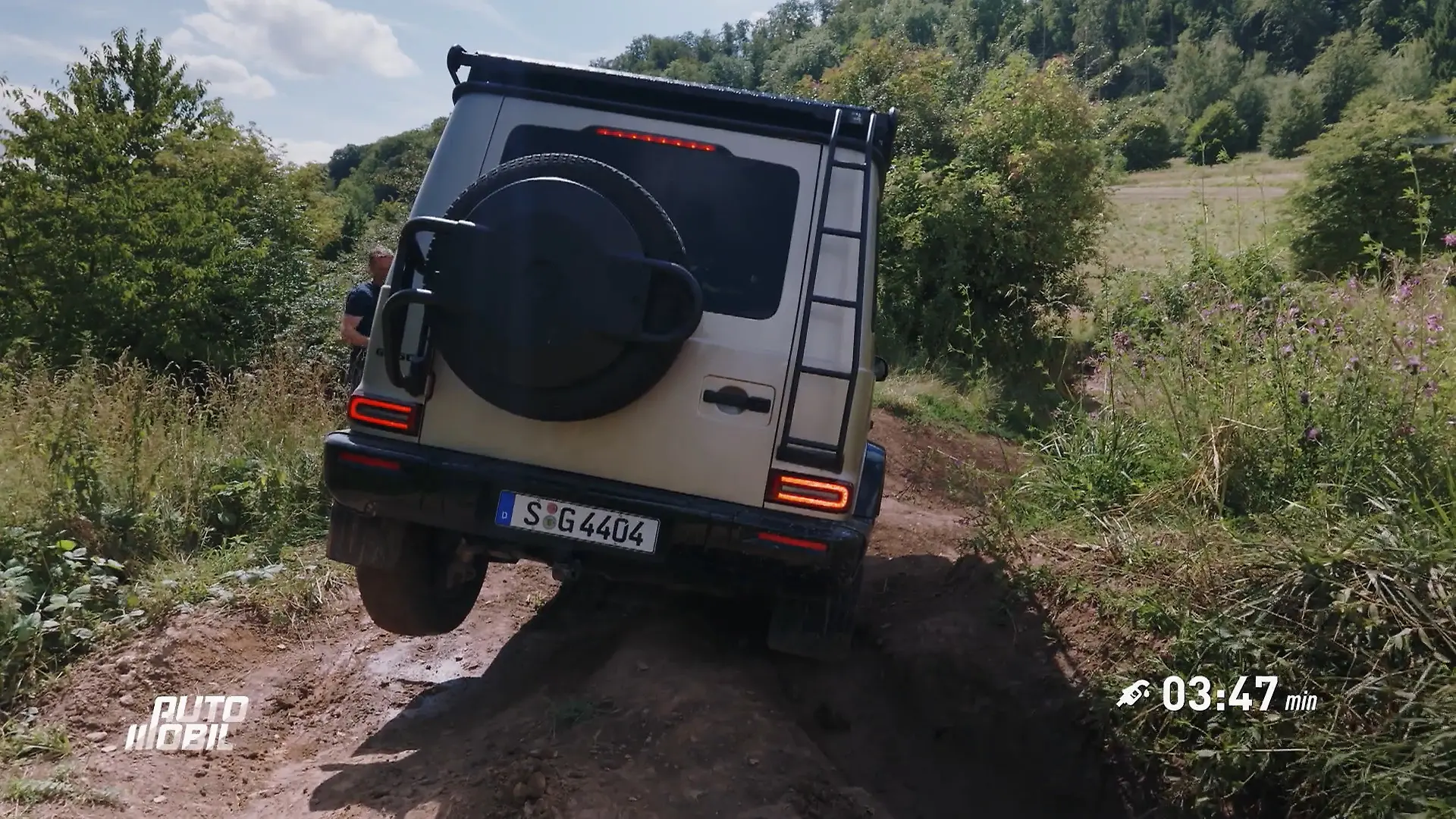 Jetzt müssen beide G-Klassen bei Verschränkung und Grip liefern Traktion unter Extrembedingungen