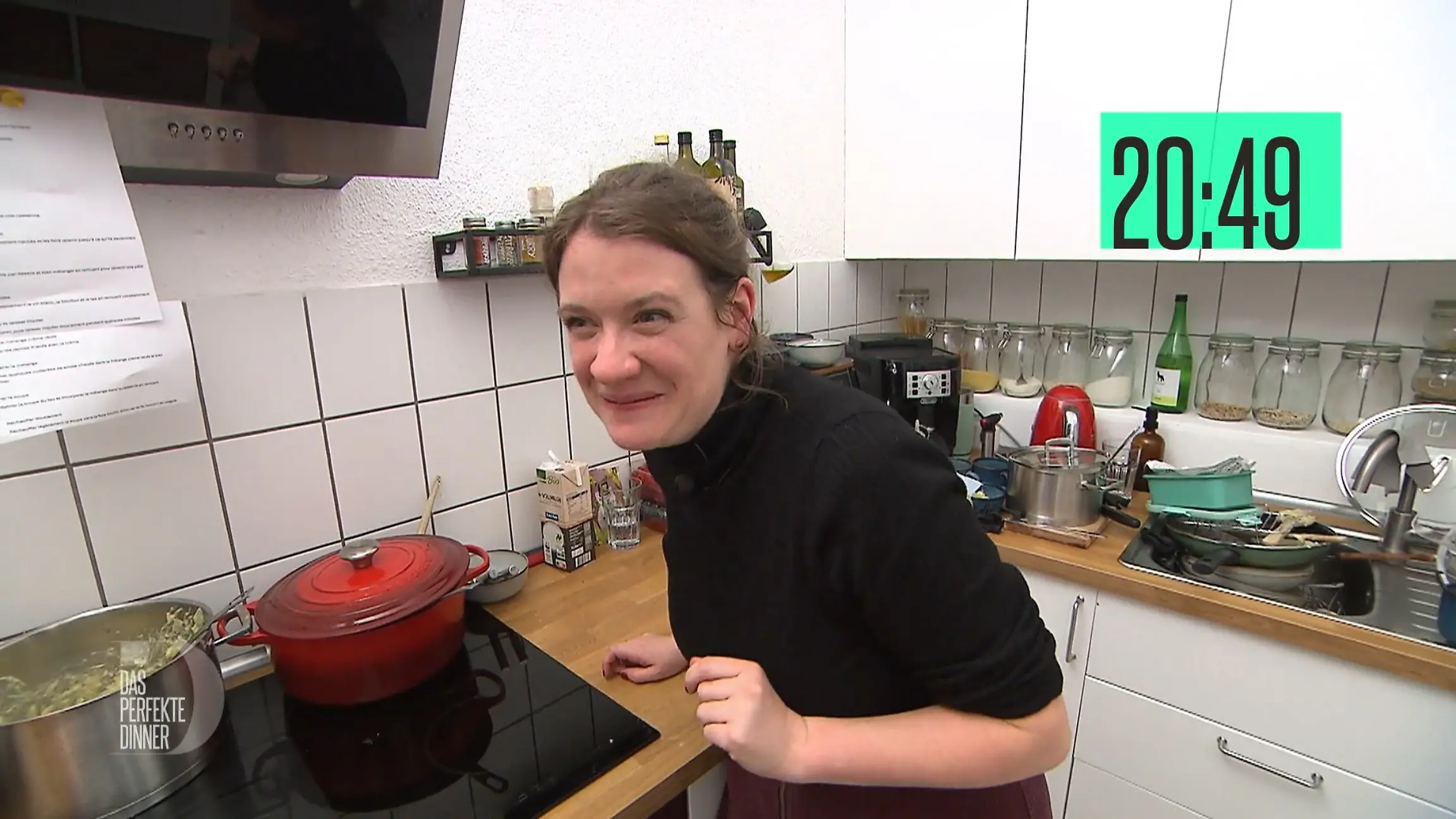 Elises Dessert sollte eigentlich anders aussehen Adieu, Himbeermousse