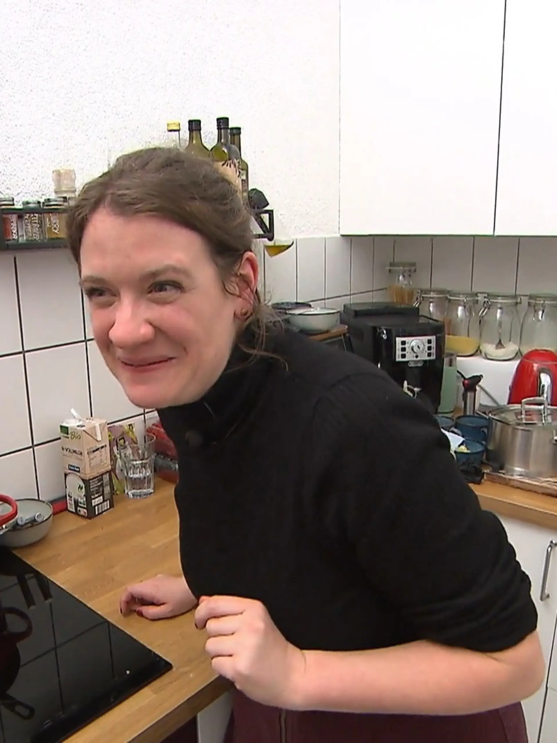 Elise nimmt die Panne gelassen