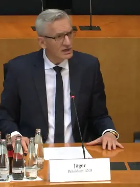 BND-Präsident Martin Jäger spricht bei der Anhörung der deutschen Nachrichtendienste im Bundestag über die Bedrohung durch Russland.
