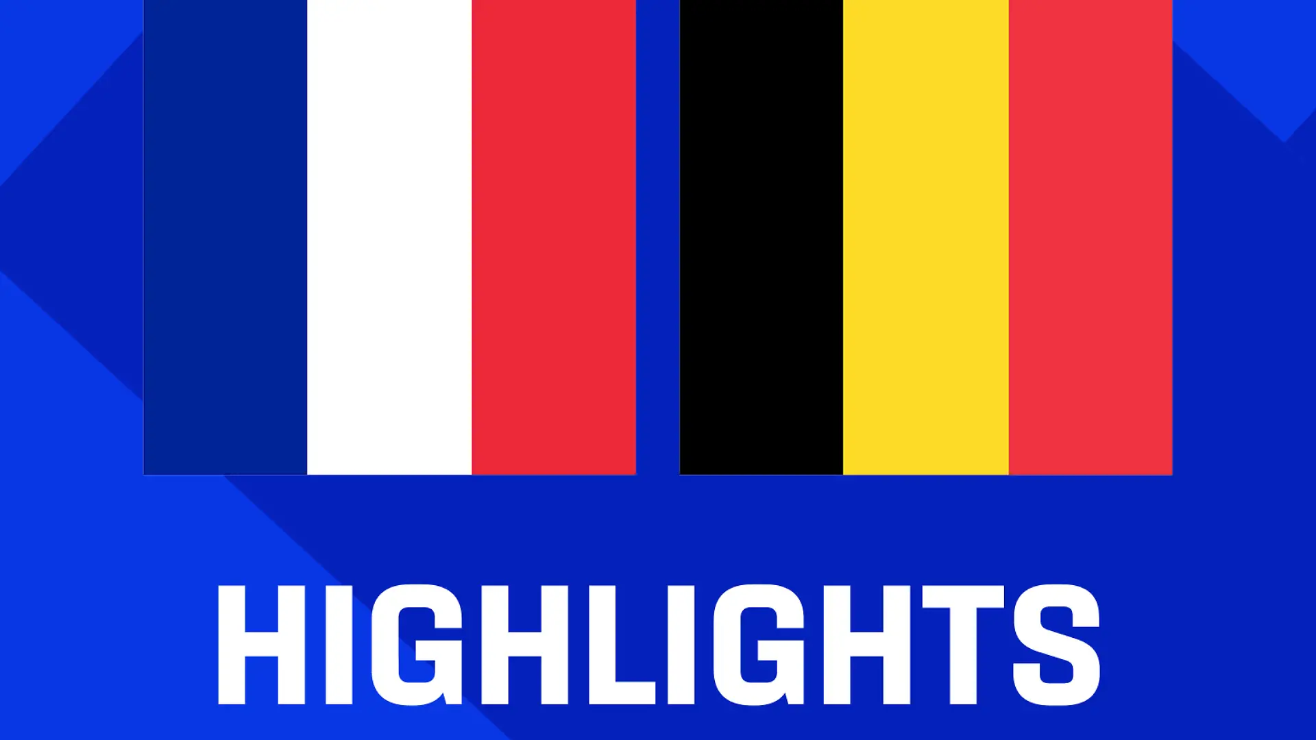 Highlights: Frankreich - Belgien