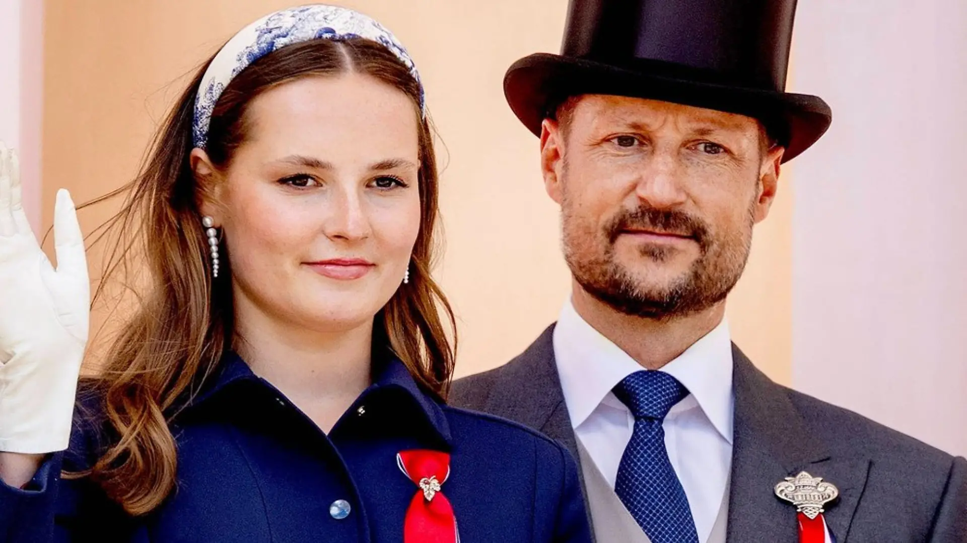 König Haakon und seine Tochter, Kronprinzessin Ingrid, wollten am Marathon teilnehmen.