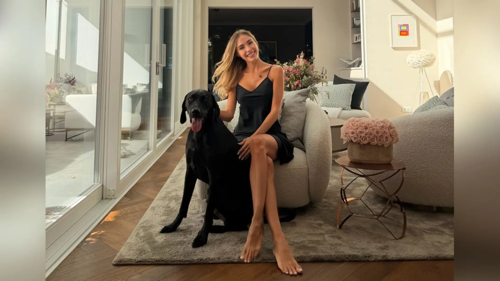 Alena Gerber hat ihren Hund Onyx aus dem Tierheim adoptiert und setzt sich dafür ein, dass andere es ihr gleichtun.