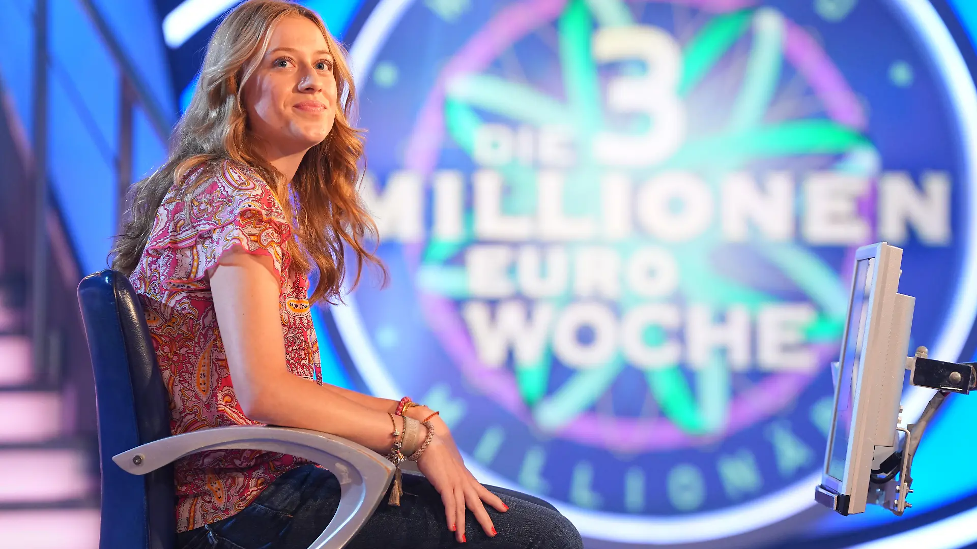 Maya Upmann nahm bei „Wer wird Millionär – endlich volljährig” teil.