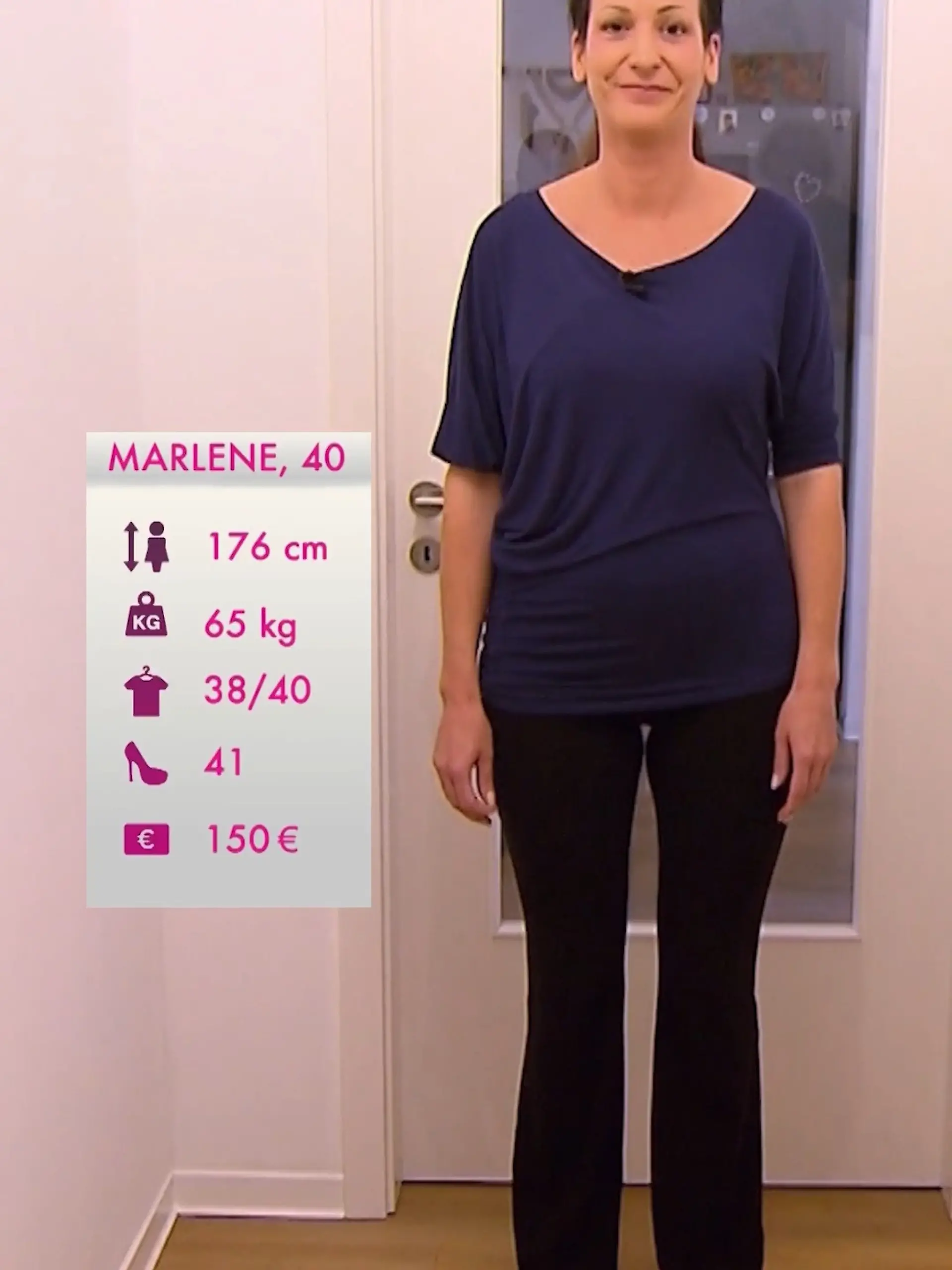 Bild zu: "Kandidatin Marlene im Style-Check"