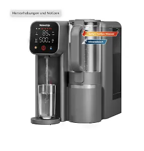 Waterdrop M6HG Auftisch-Umkehrosmoseanlage mit Sofort-Heißwasser