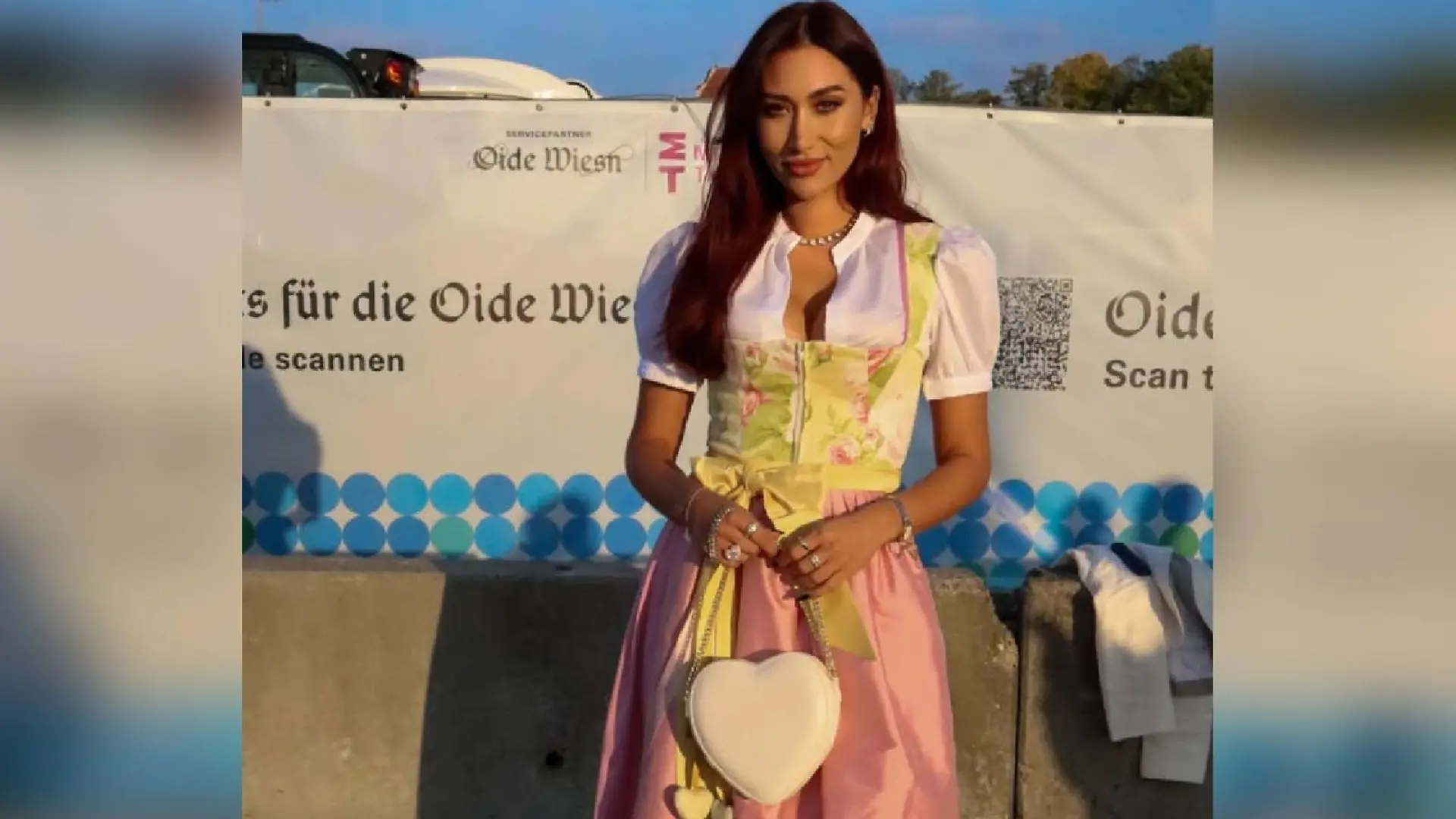 Samira Yavuz auf dem Oktoberfest 2026. 