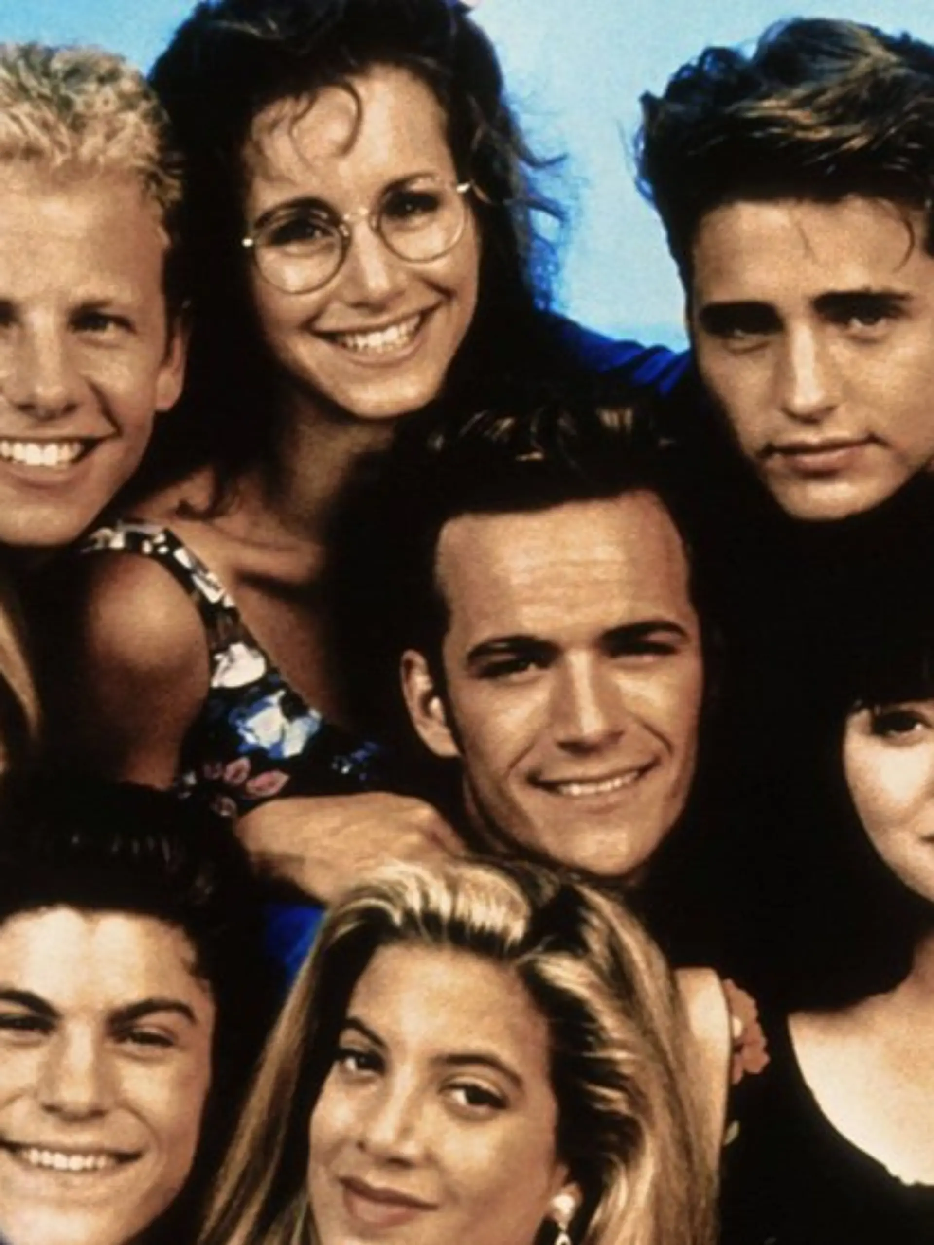 Die Stars der Kultserie "Beverly Hills, 90210".