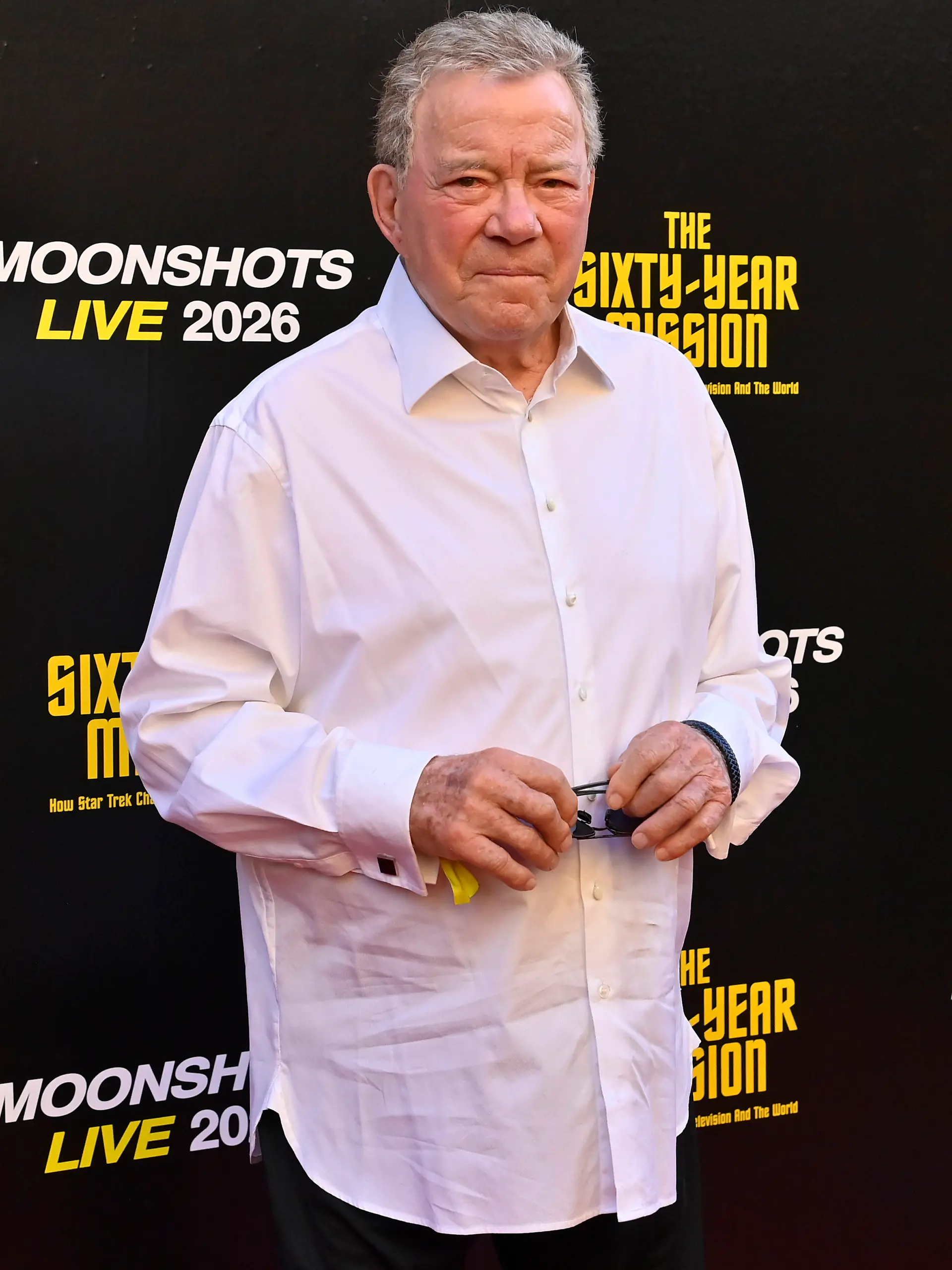 William Shatner attends the world premiere of the documentary The Sixty Year Mission: How Star Trek Changed Television and The World at the United Theatre on Broadway in downtown Los Angeles on Thursday, September 24, 2026. Storyline: The Sixty-Year Mission charts the remarkable voyage of an iconic cultural phenomenon proving that truth is stranger than science-fiction. PUBLICATIONxNOTxINxUSA LAP2026092404 JIMxRUYMEN