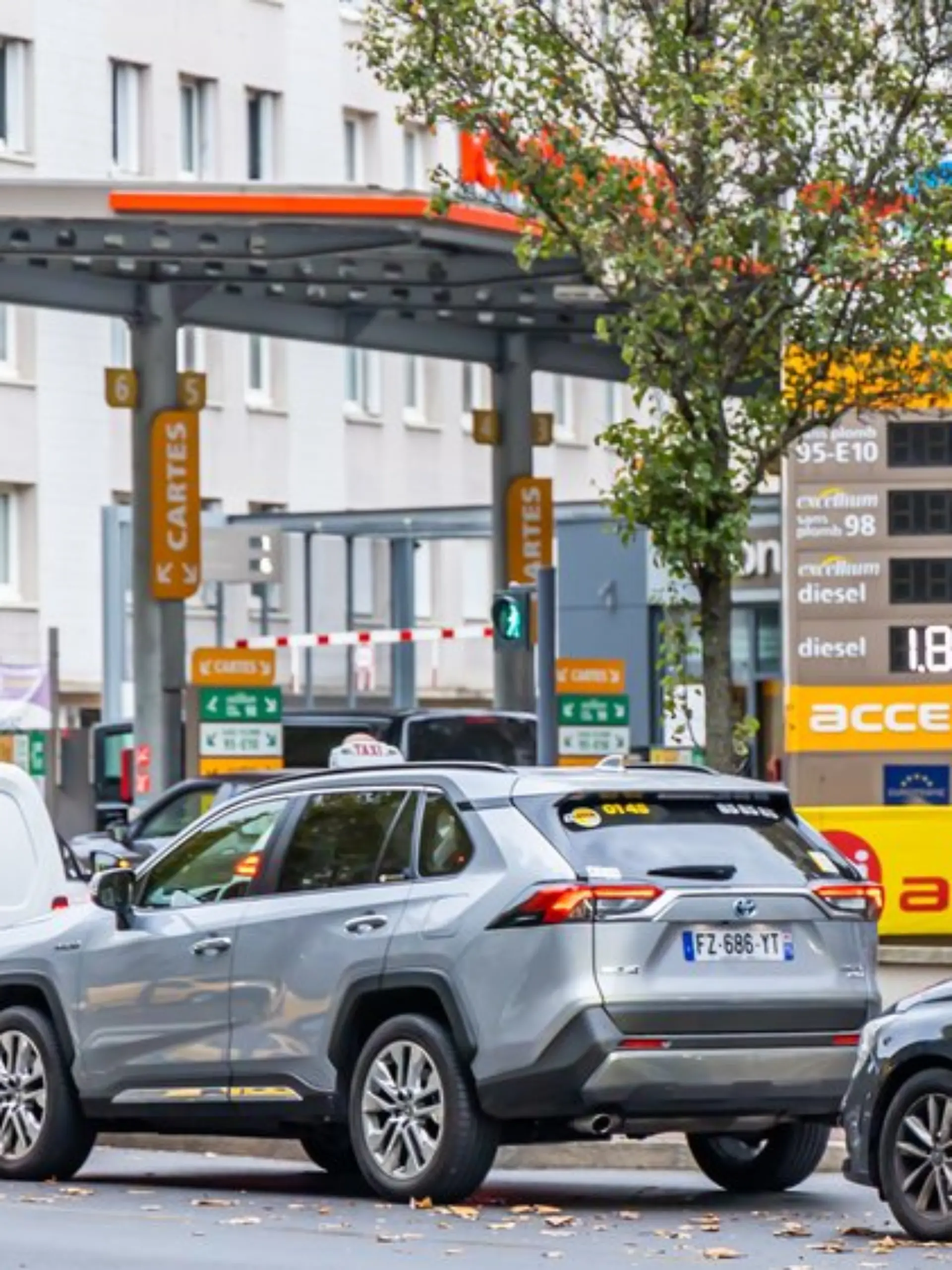 In Frankreich ist dieser Tage an vielen Tankstellen der Treibstoff knapp.