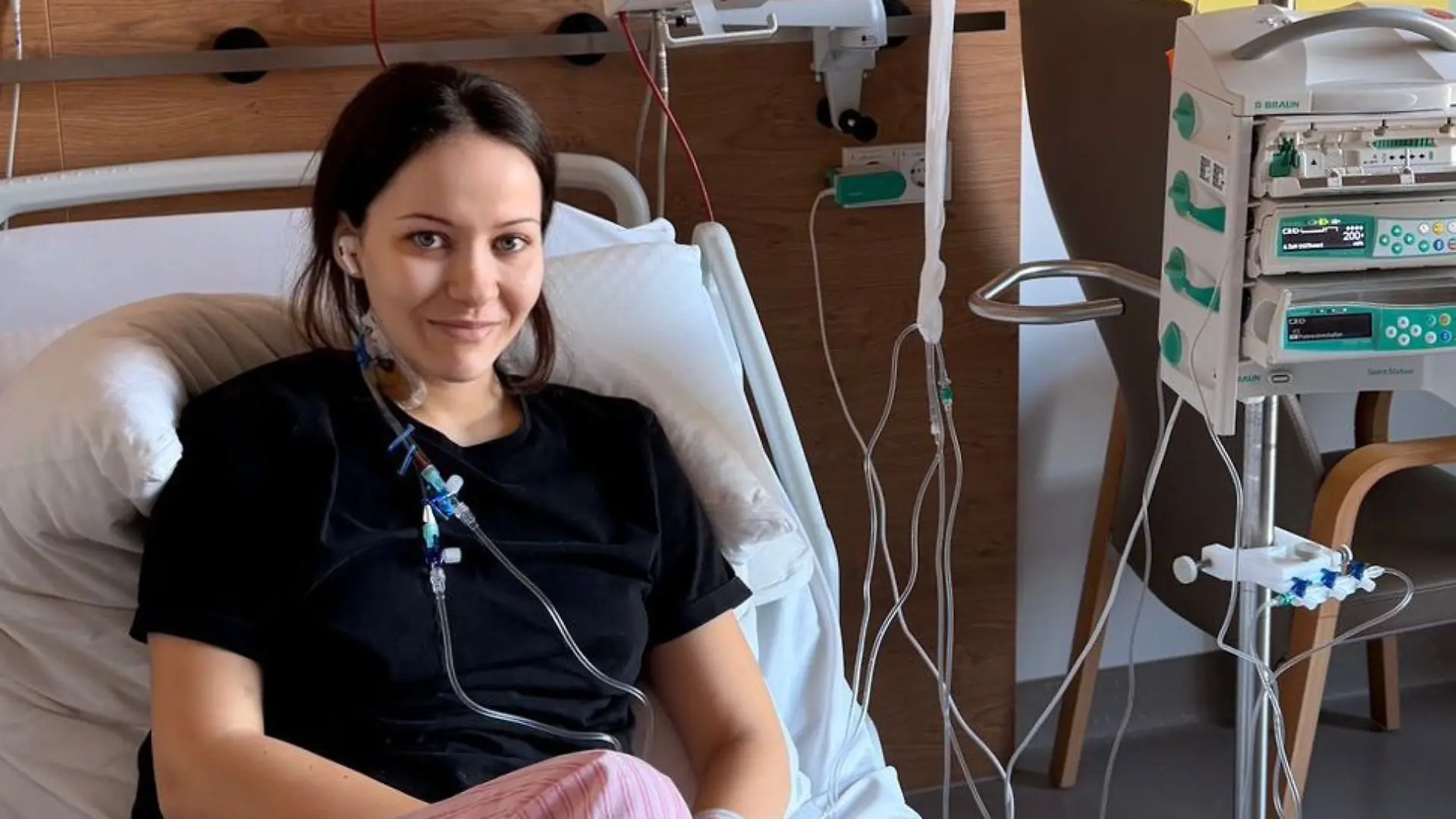 Immer wieder wird Cinja im Krankenhaus behandelt