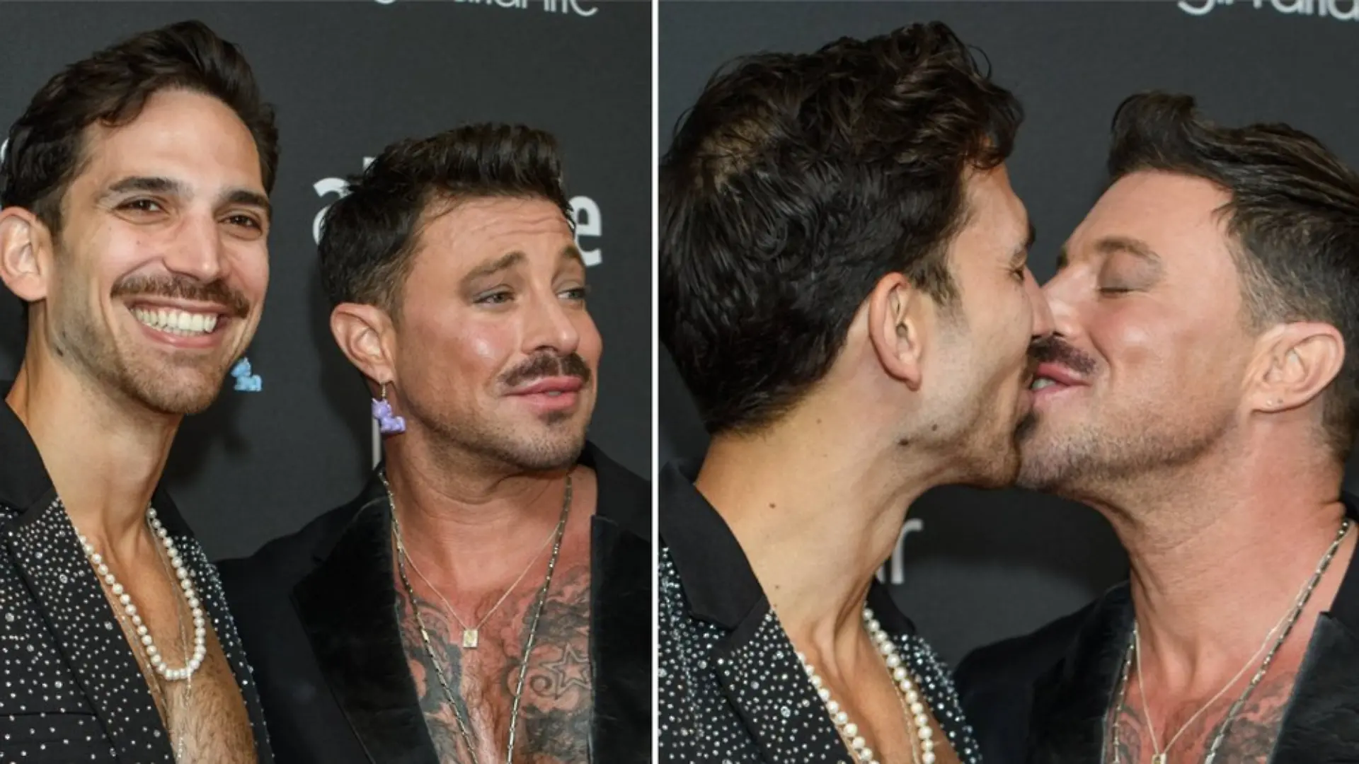 Alexander Roque (li.) und Duncan James konnten ihr Red-Carpet-Debüt sichtlich genießen.