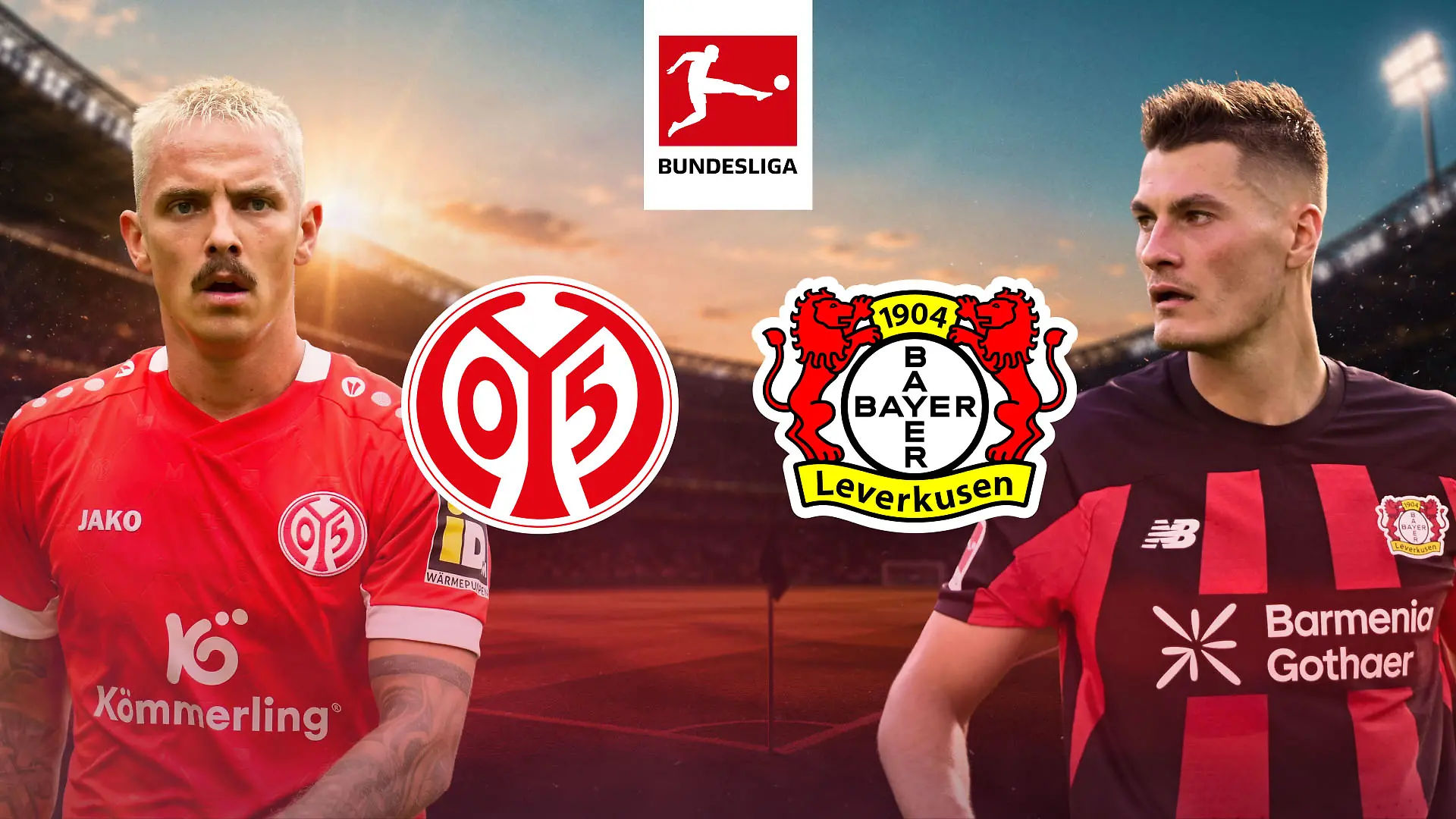 1. FSV Mainz gegen Bayer Leverkusen auf RTL+ streamen