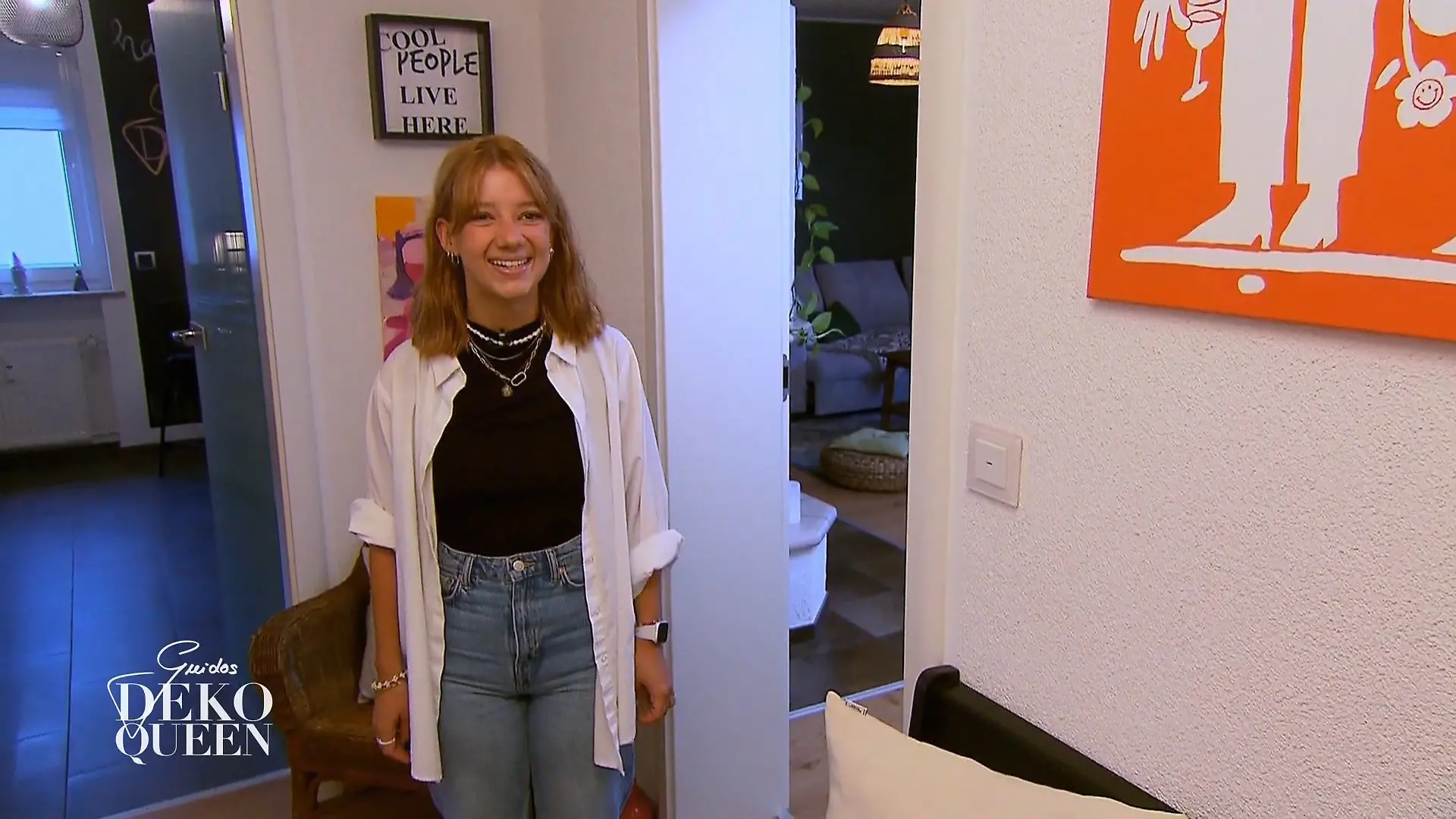 Welches Zimmer möchte Lea umgestalten? Am Donnerstag