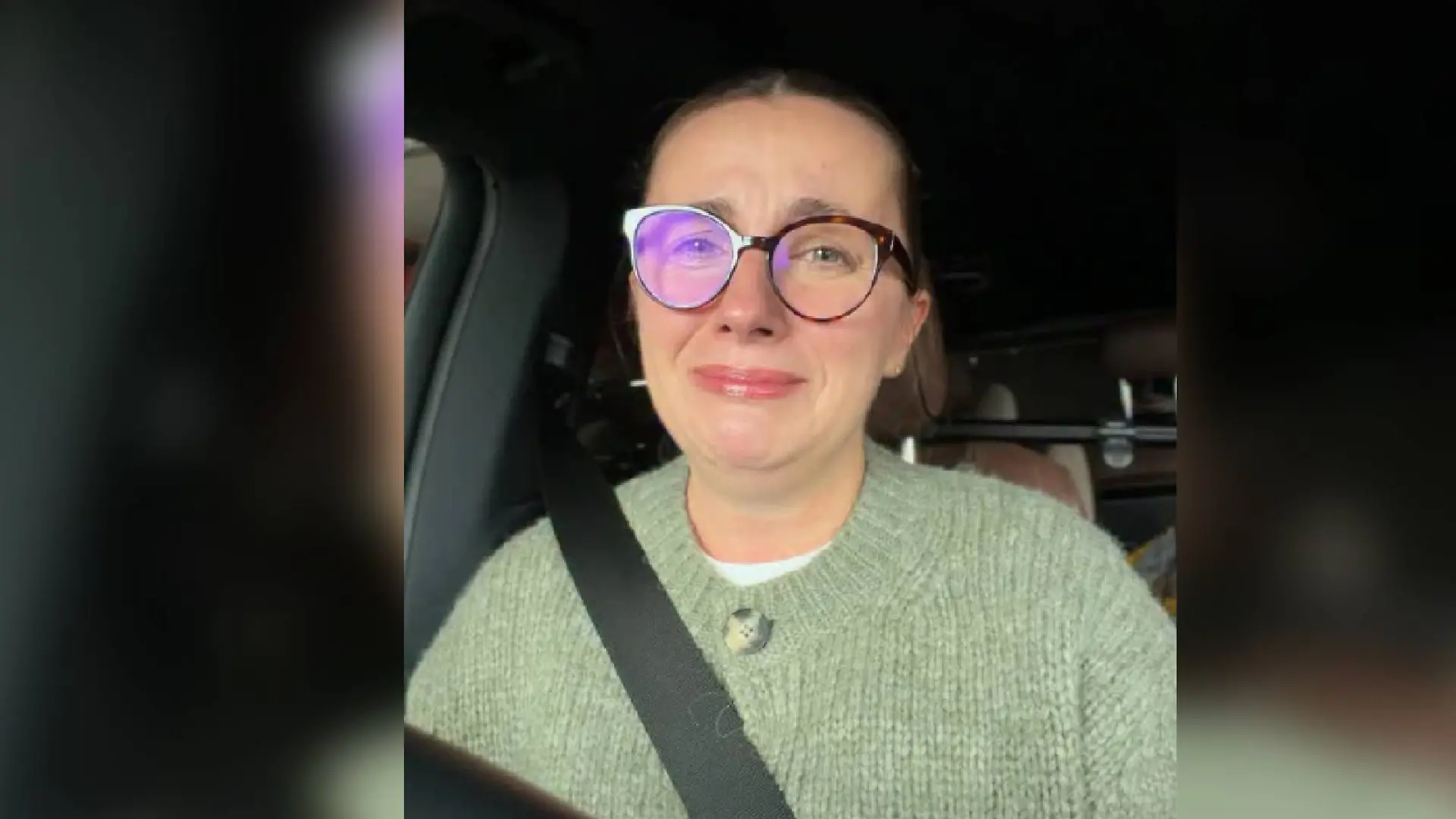 Anna Heiser lässt ihren Tränen freien Lauf. 